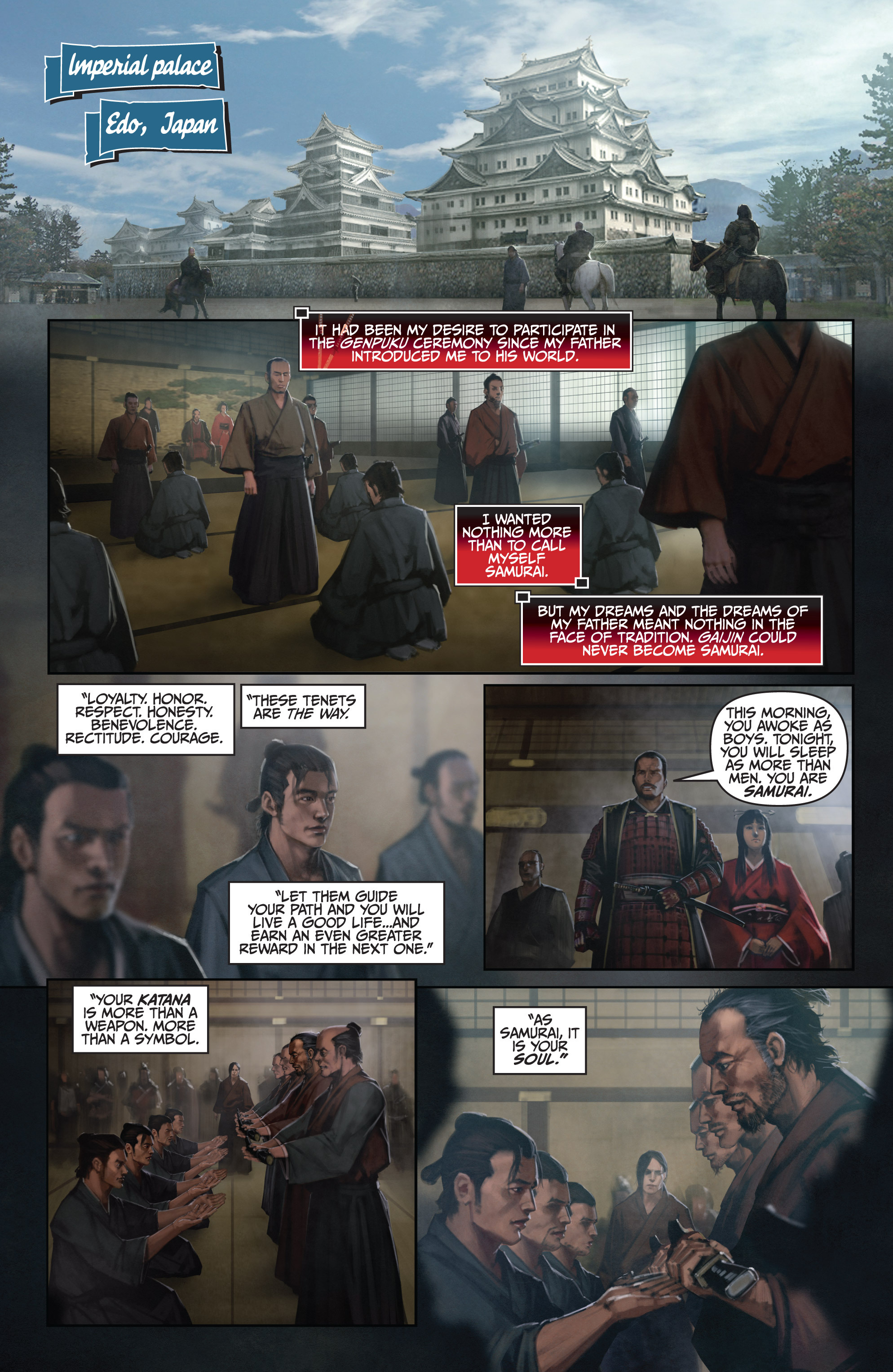 Read online Bushido: The Way of the Warrior comic -  Issue #1 - 6
