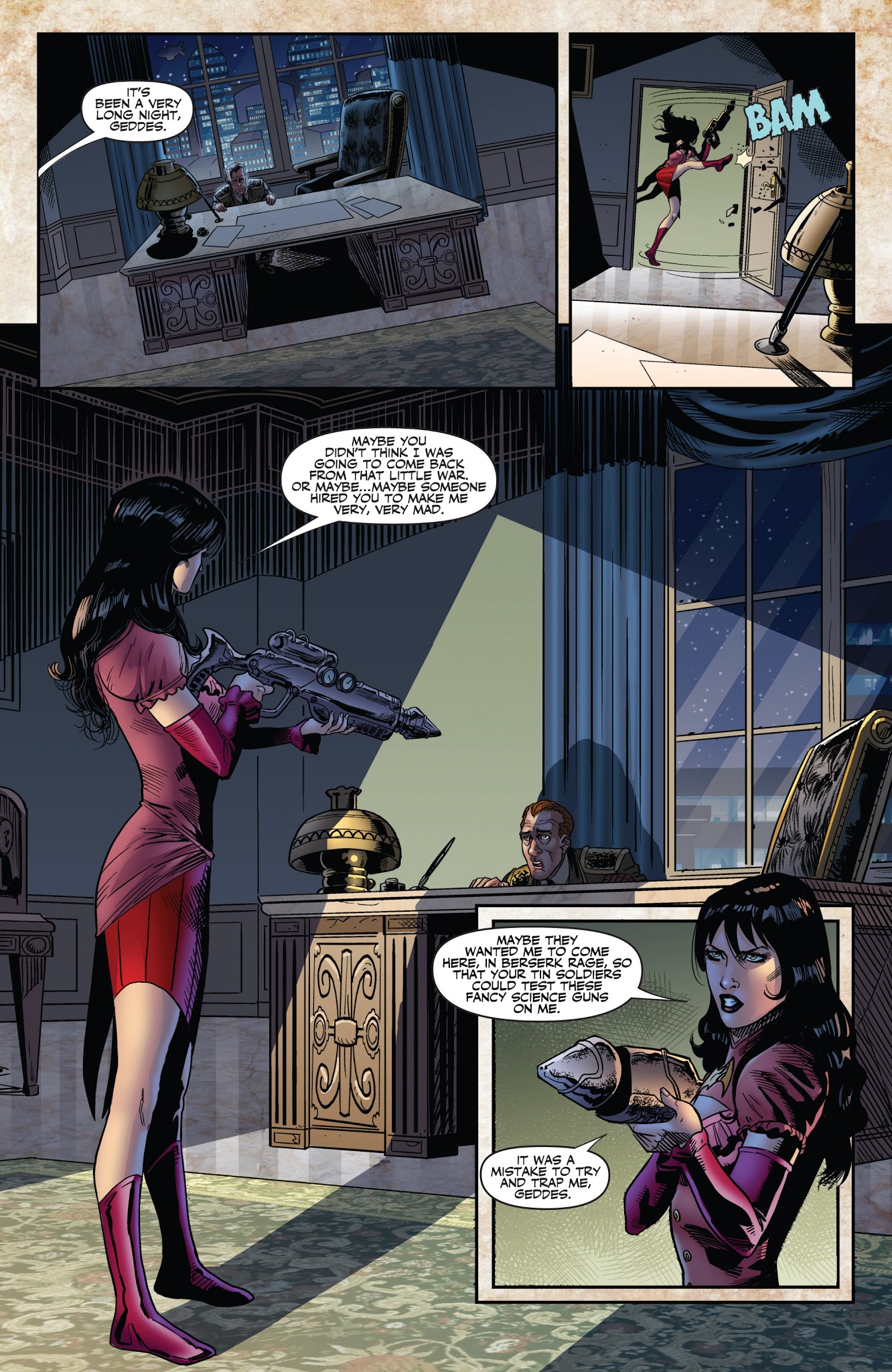 Read online Legenderry: Vampirella comic -  Issue #1 - 22