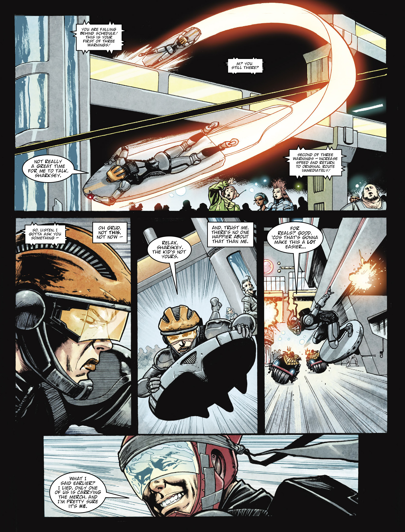 Read online 2000 AD comic -  Issue #2265 - 7