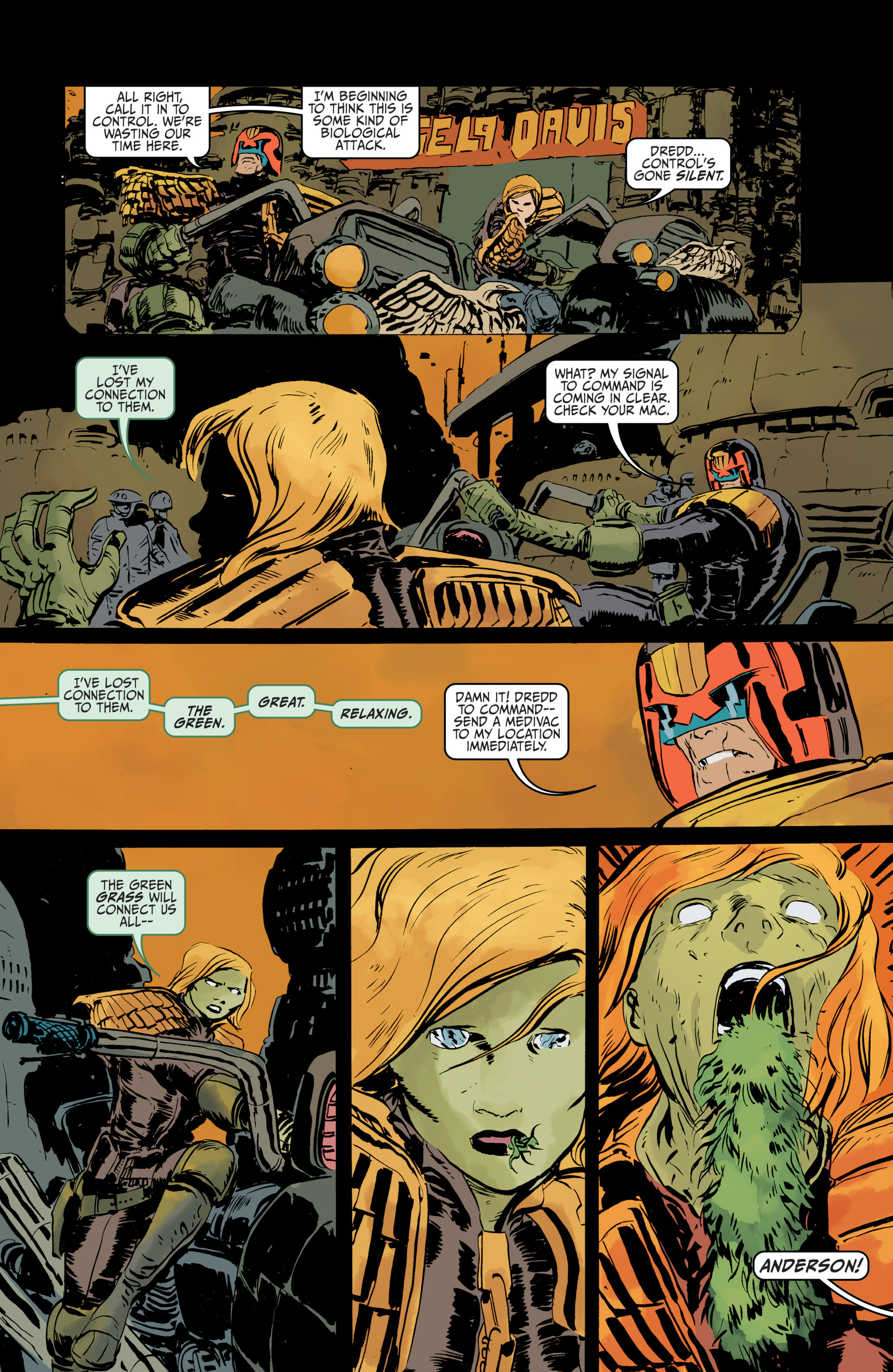Read online Judge Dredd (2015) comic -  Issue #5 - 23