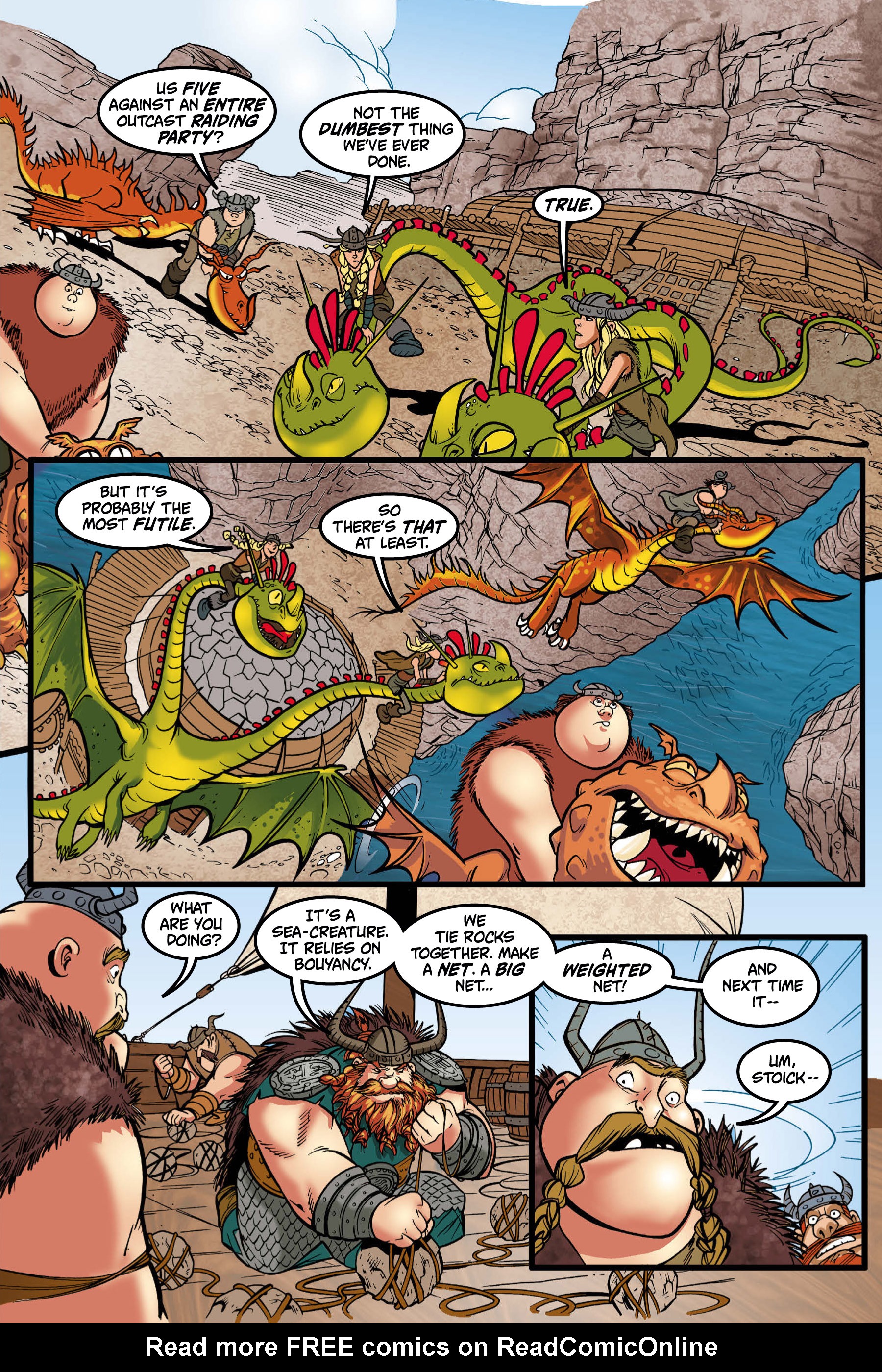 Read online DreamWorks Dragons: Riders of Berk comic -  Issue #2 - 39