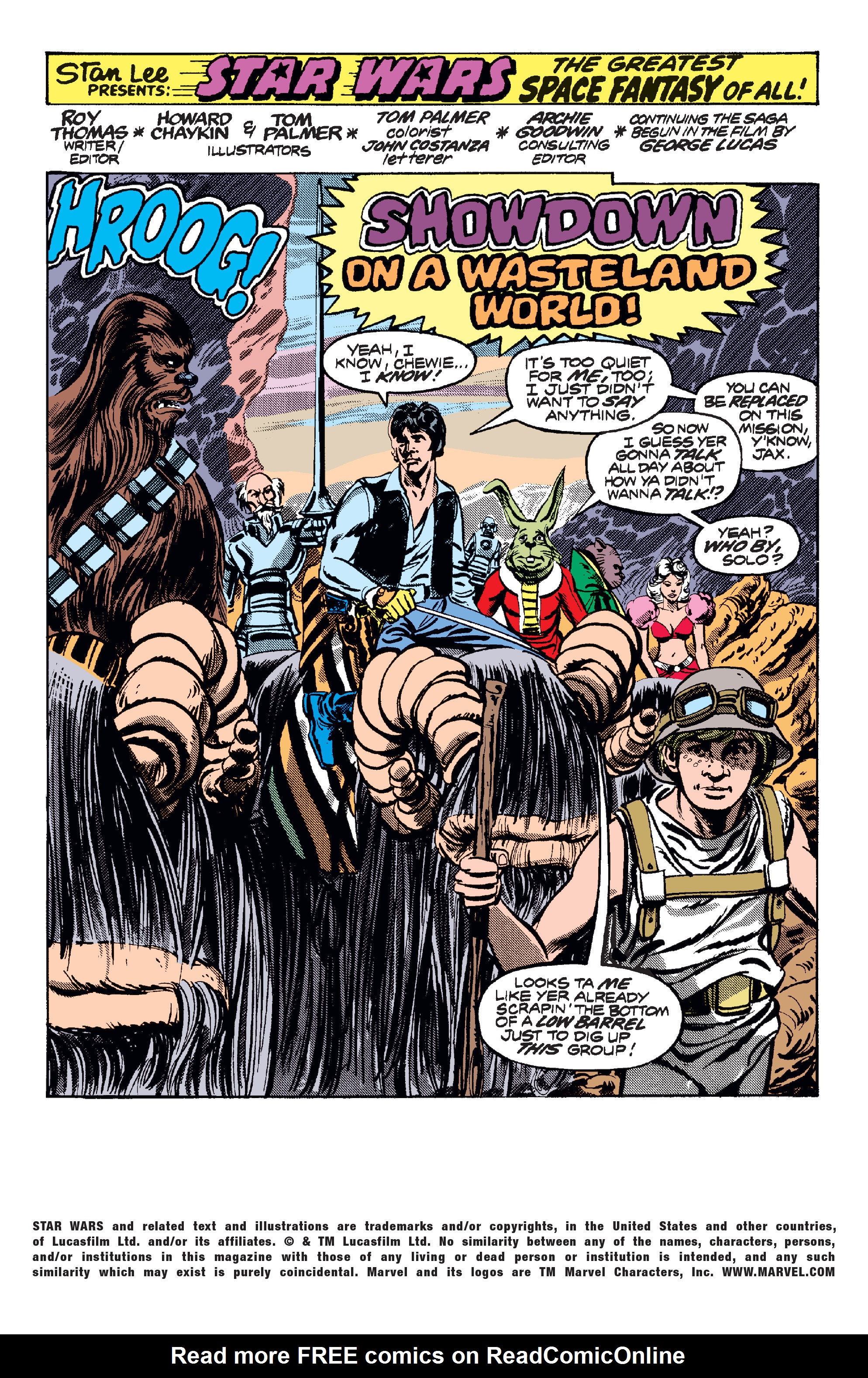 Read online Star Wars Legends: The Original Marvel Years - Epic Collection comic -  Issue # TPB 1 (Part 2) - 54