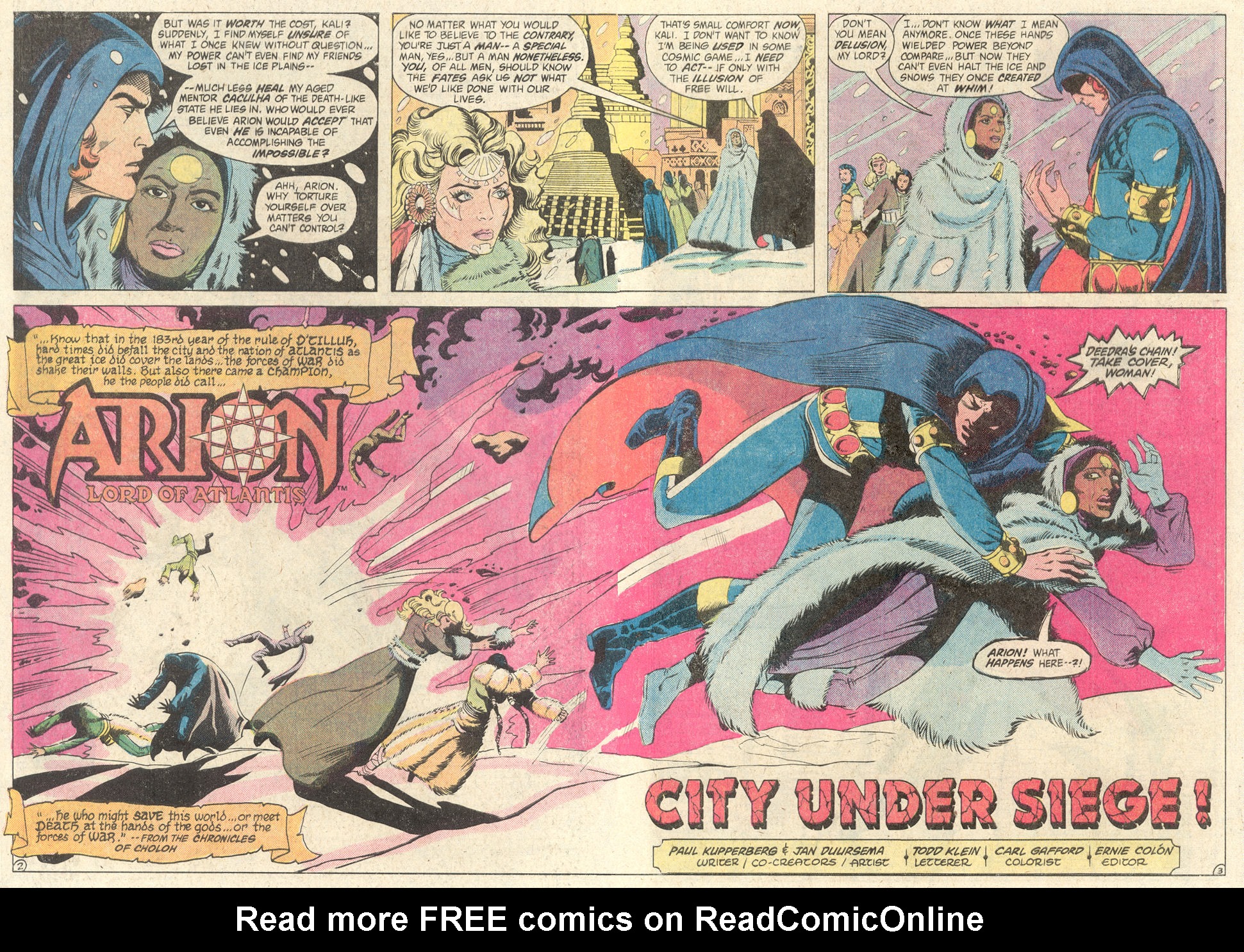 Read online Arion, Lord of Atlantis comic -  Issue #2 - 3