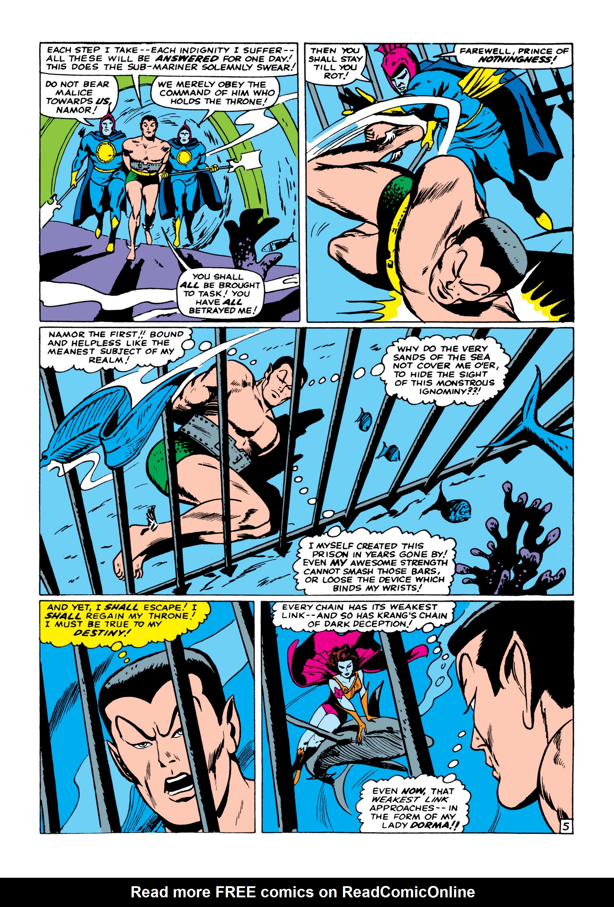 Read online Marvel Masterworks: The Sub-Mariner comic -  Issue # TPB 1 (Part 1) - 33