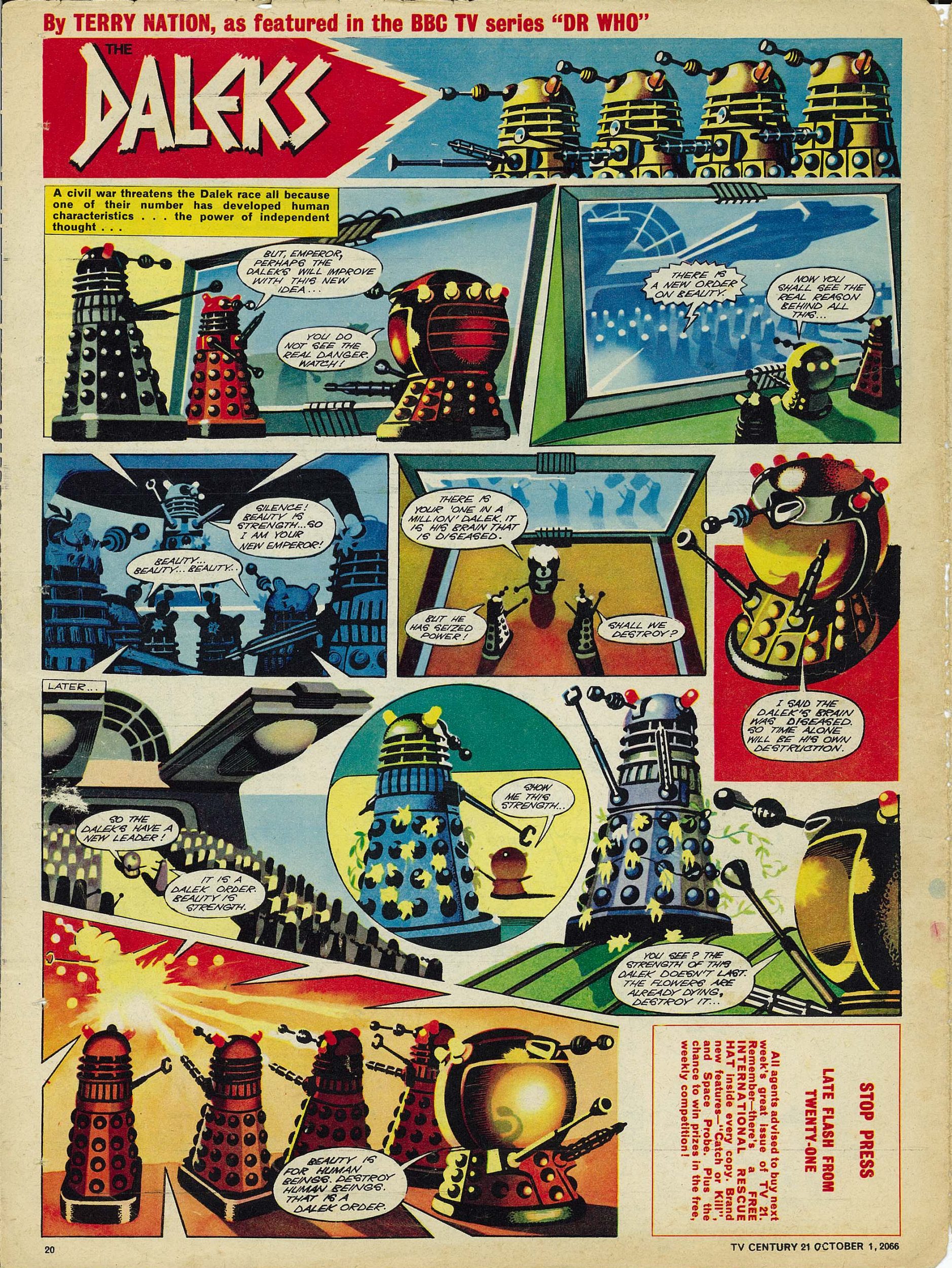 Read online TV Century 21 (TV 21) comic -  Issue #89 - 19