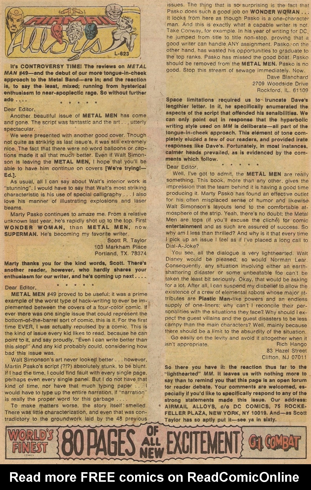 Metal Men (1963) Issue #51 #51 - English 32