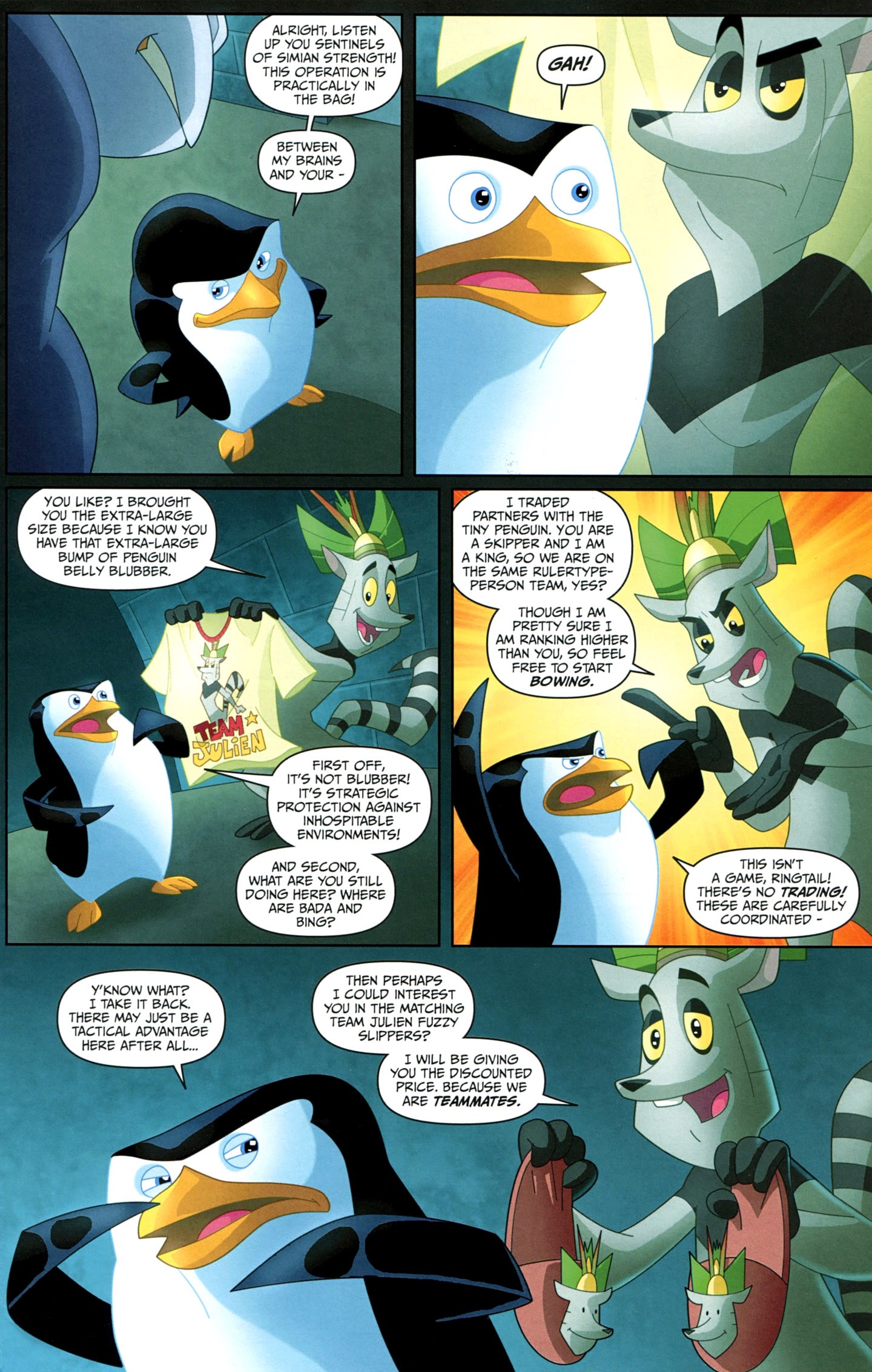 Read online The Penguins of Madagascar comic -  Issue # Full - 7