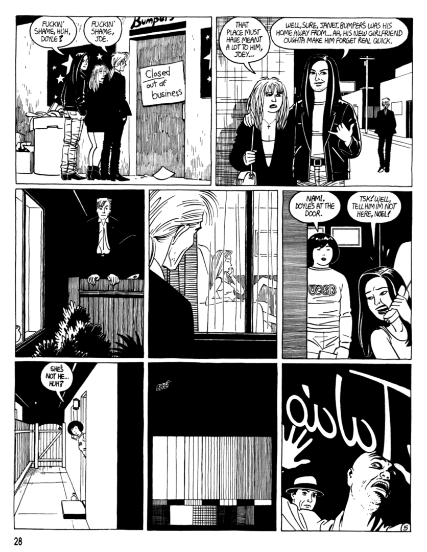 Read online Love and Rockets (1982) comic -  Issue #38 - 30