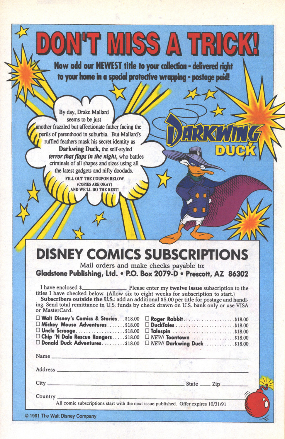 Read online Disney's Chip 'N Dale Rescue Rangers comic -  Issue #17 - 22