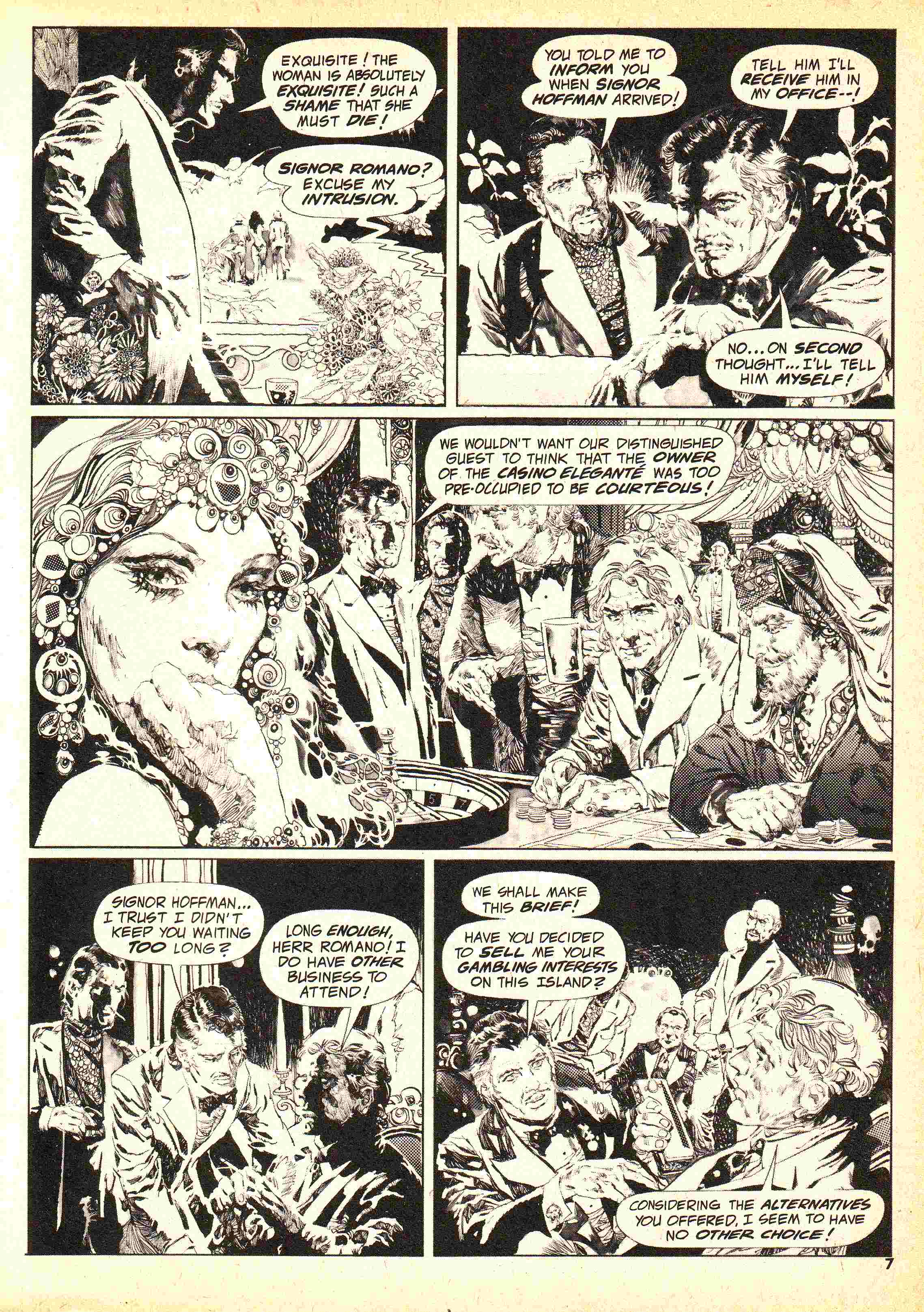 Read online Vampirella (1969) comic -  Issue #45 - 7