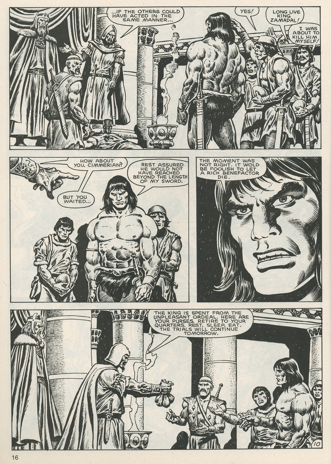 Read online The Savage Sword Of Conan comic -  Issue #113 - 16