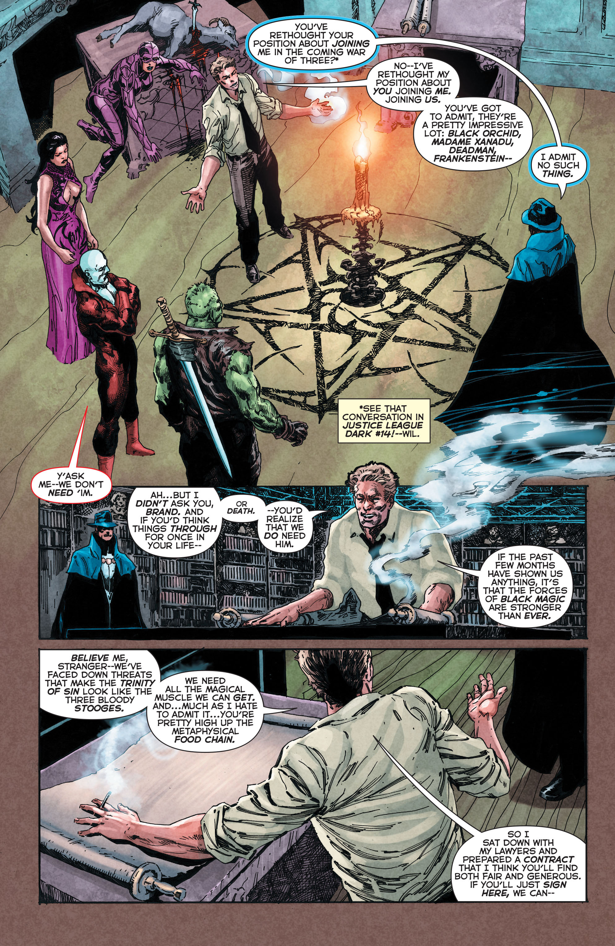 Read online Trinity of Sin: The Phantom Stranger comic -  Issue #4 - 10
