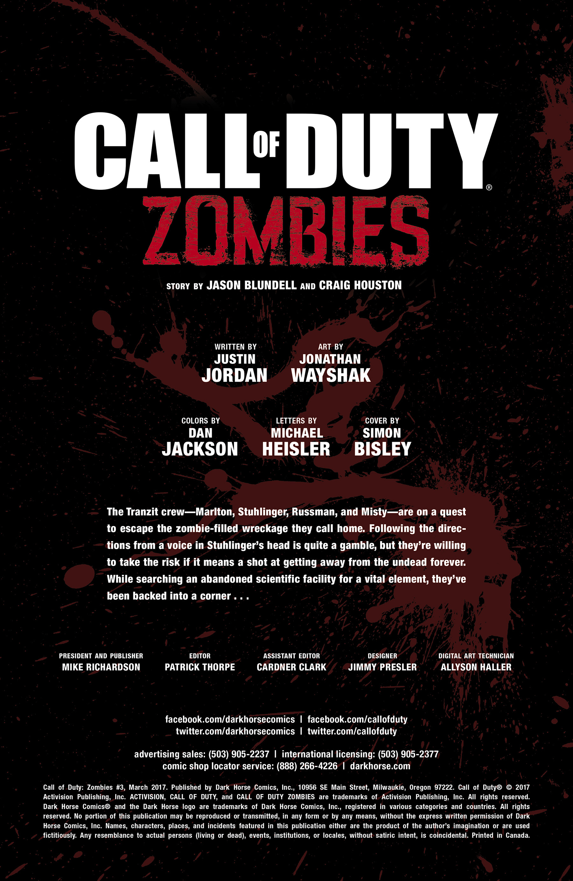 Read online Call of Duty: Zombies comic -  Issue #3 - 2