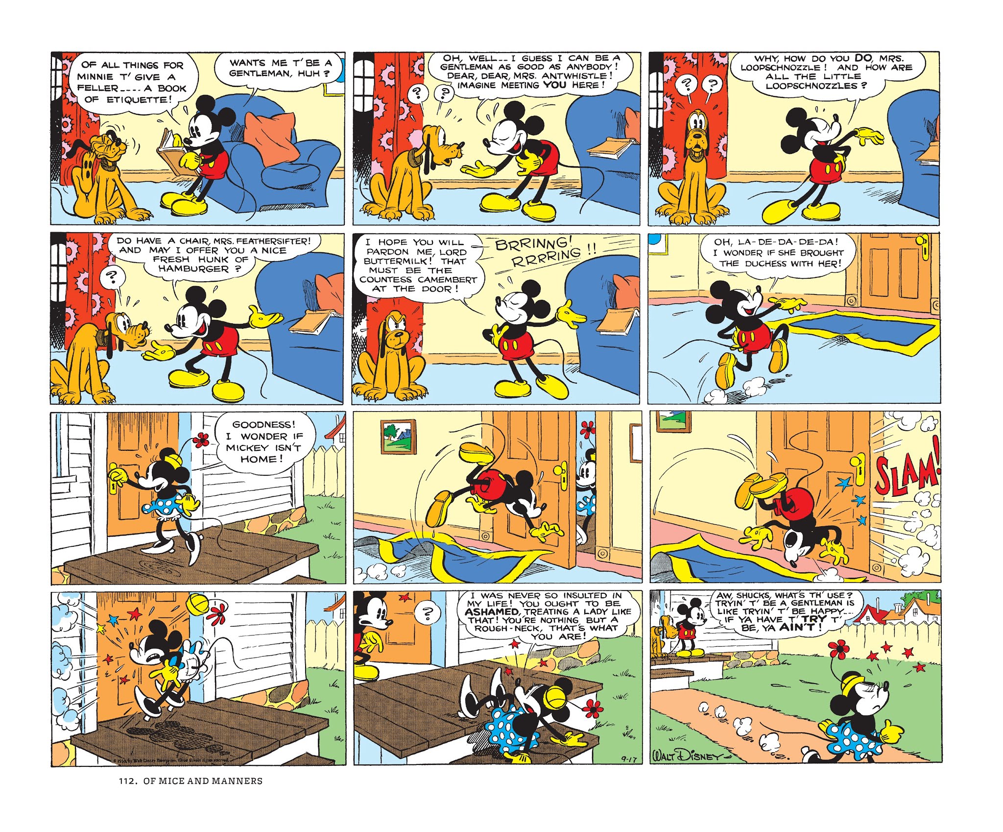 Read online Walt Disney's Mickey Mouse Color Sundays comic -  Issue # TPB 1 (Part 2) - 12