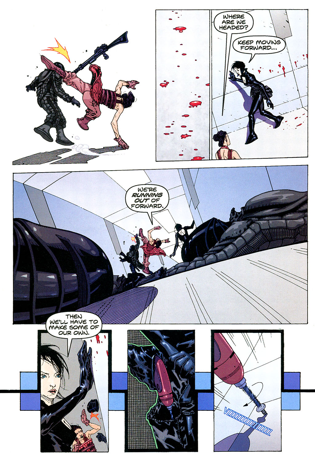 Read online Aeon Flux comic -  Issue #3 - 18