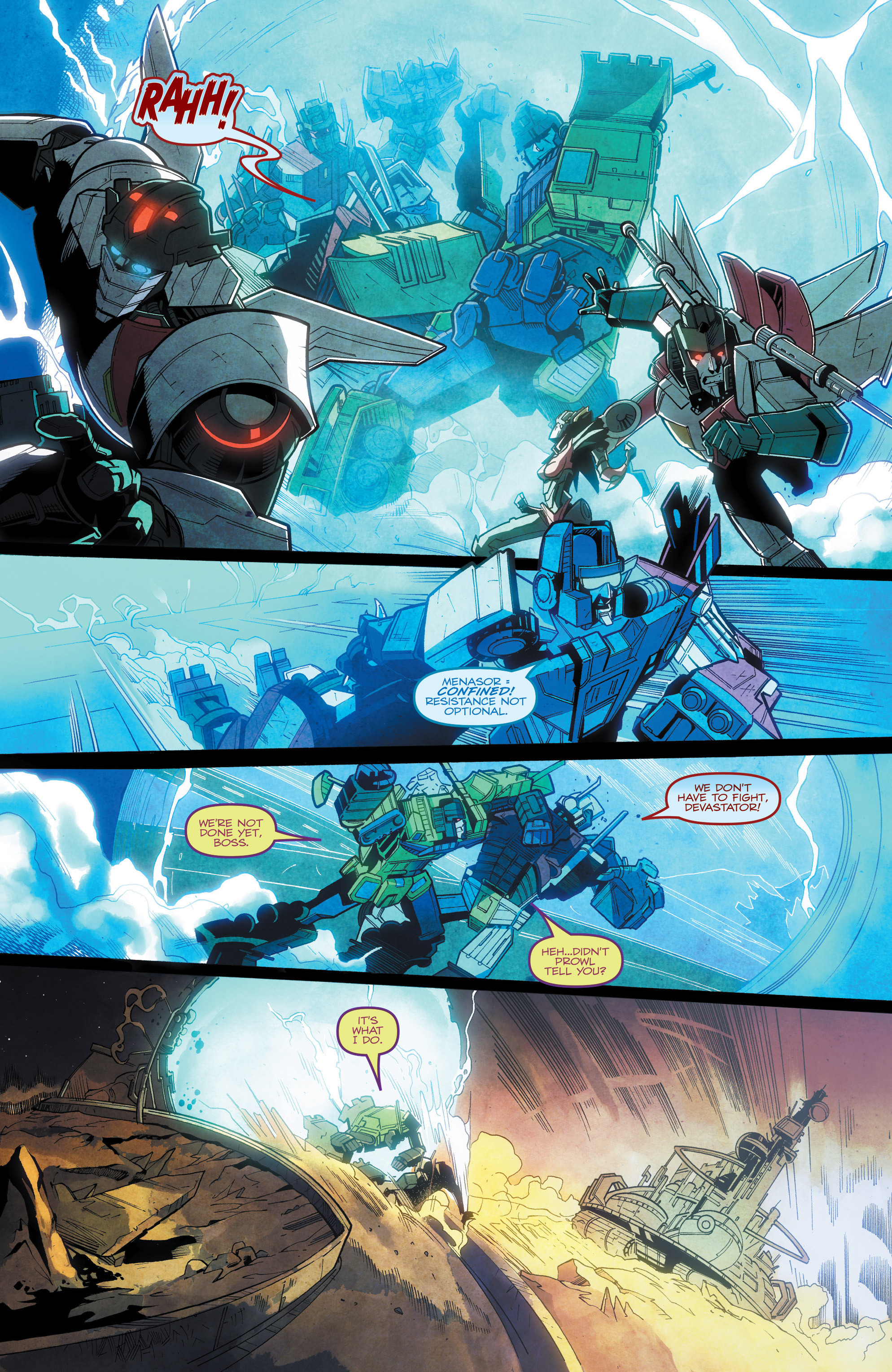 Read online Transformers: Combiner Wars comic -  Issue # TPB - 138