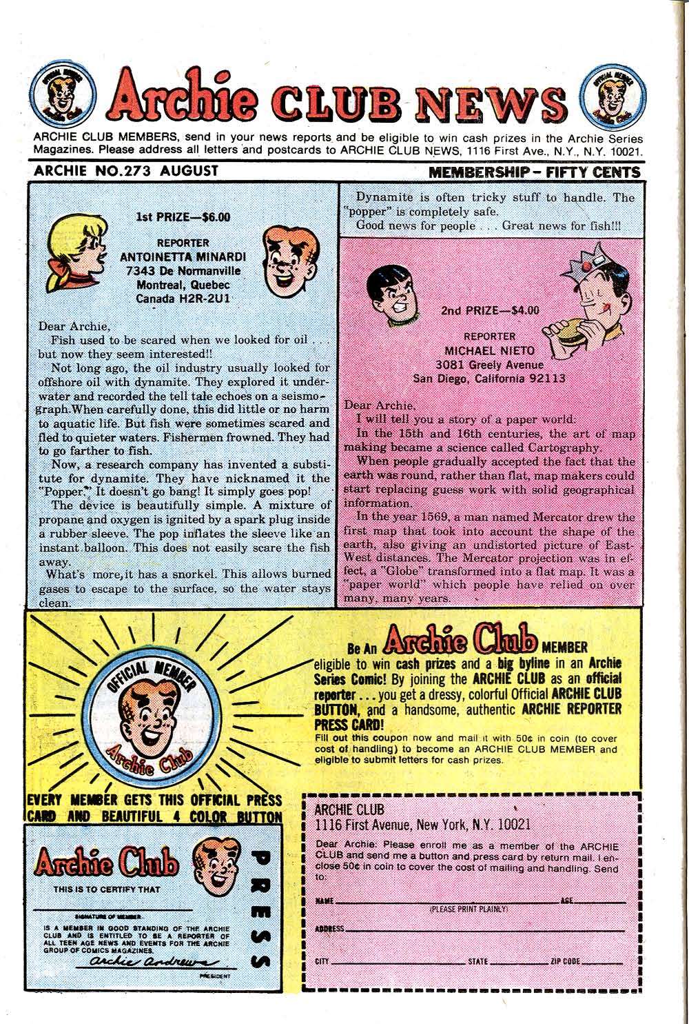 Read online Archie (1960) comic -  Issue #273 - 26