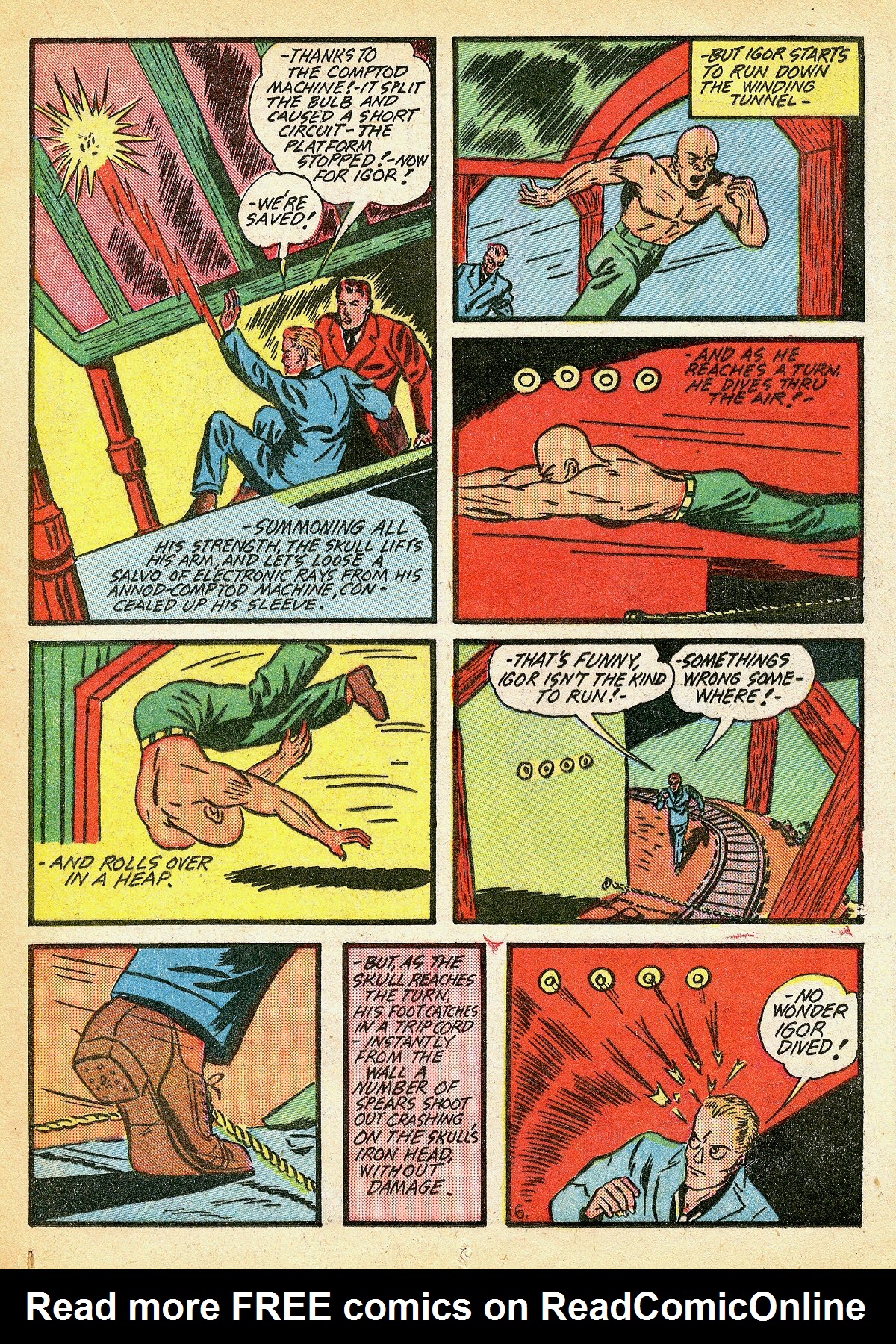 Read online Amazing Man Comics comic -  Issue #10 - 32