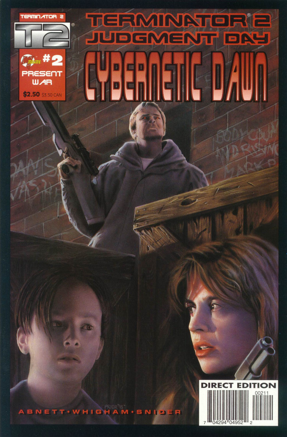 Read online T2: Cybernetic Dawn comic -  Issue #2 - 1