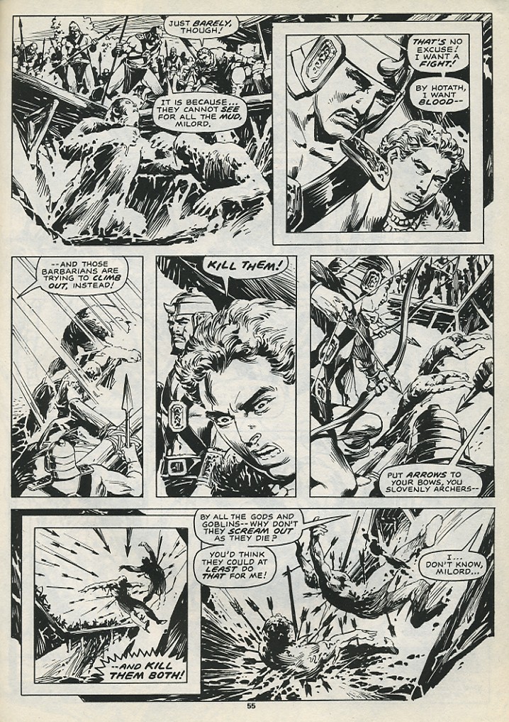 The Savage Sword Of Conan issue 199 - Page 57