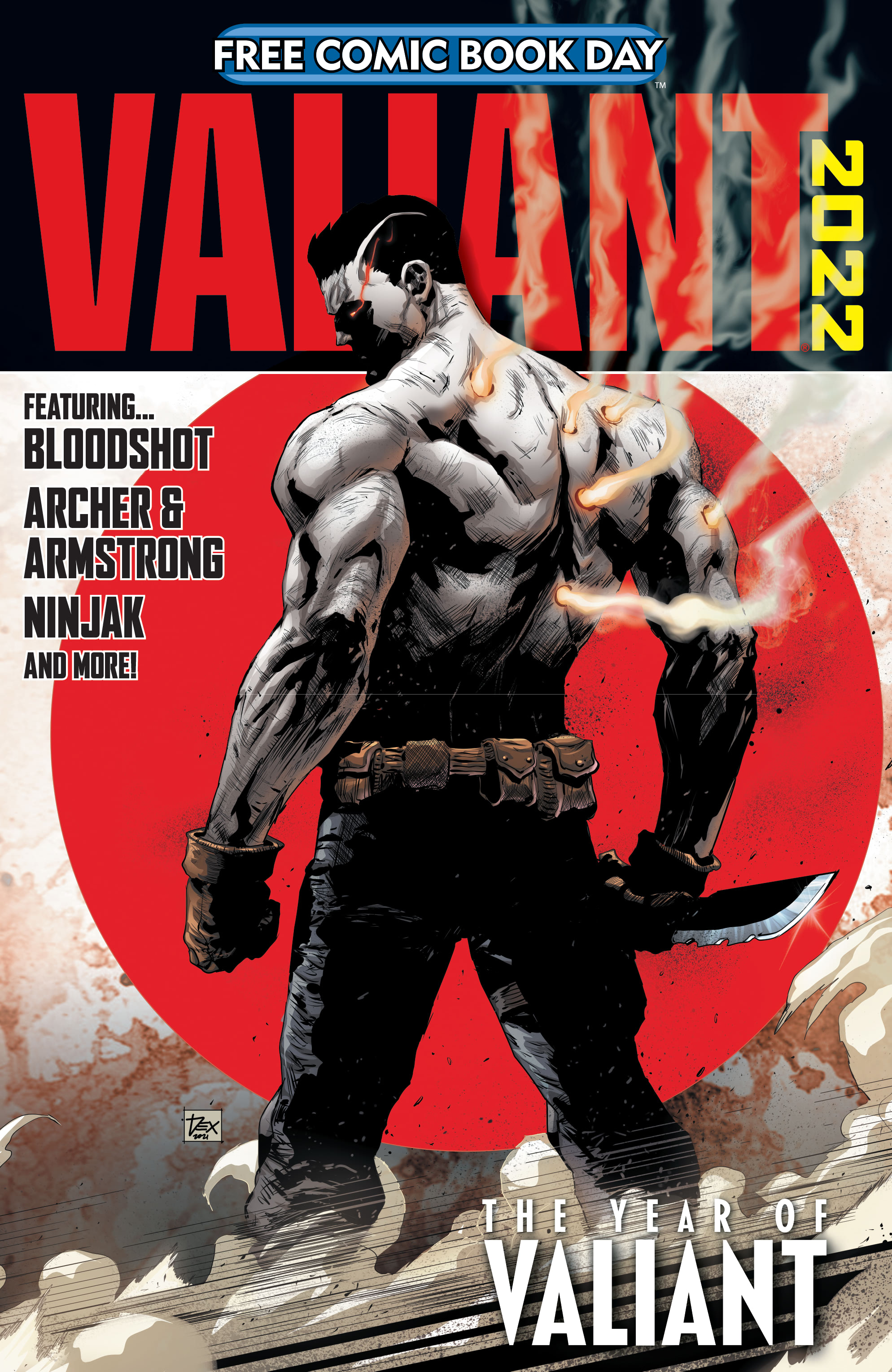 Read online Free Comic Book Day 2022 comic -  Issue # The Year of Valiant - 1
