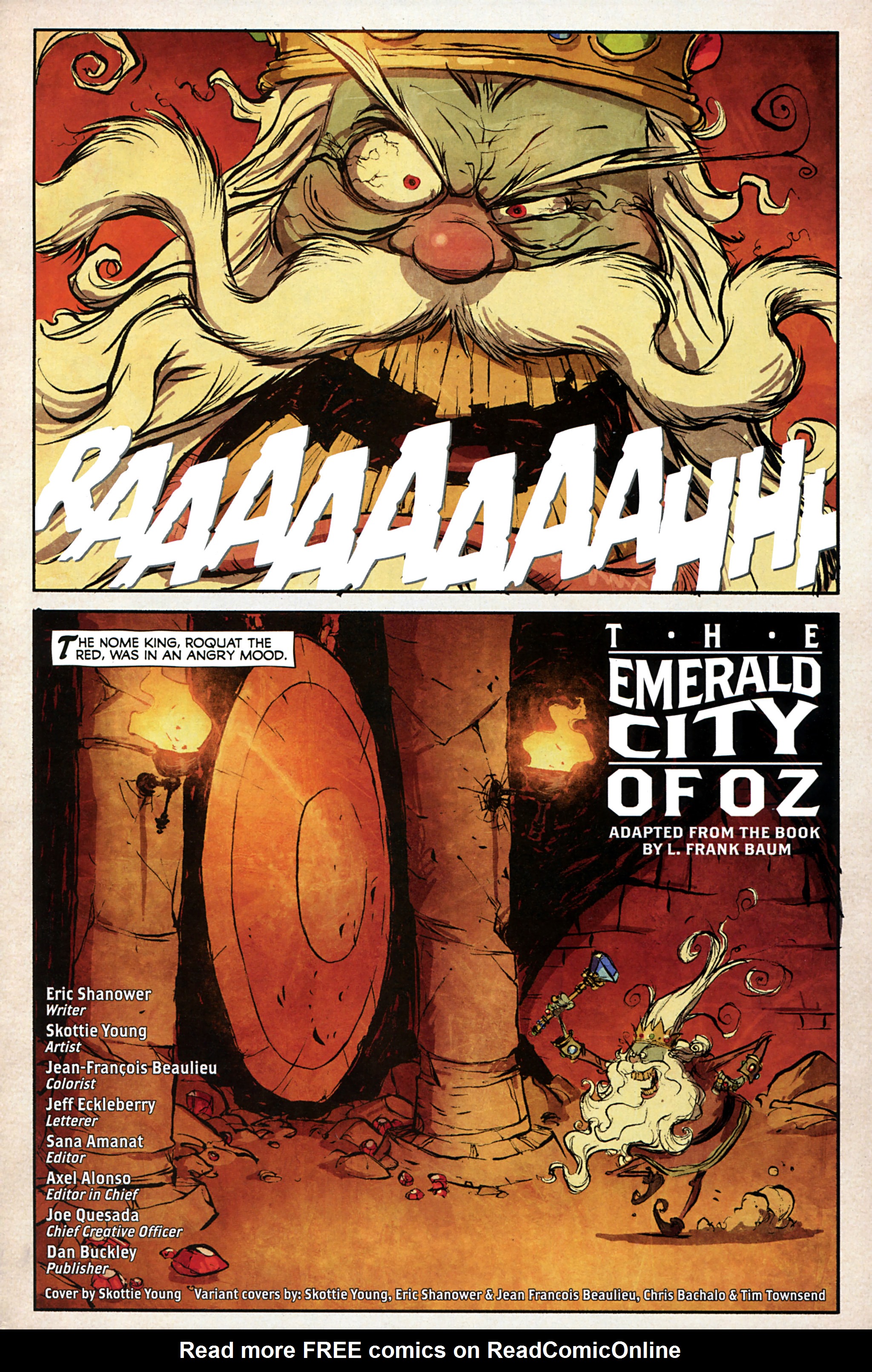 Read online The Emerald City of Oz comic -  Issue #1 - 5