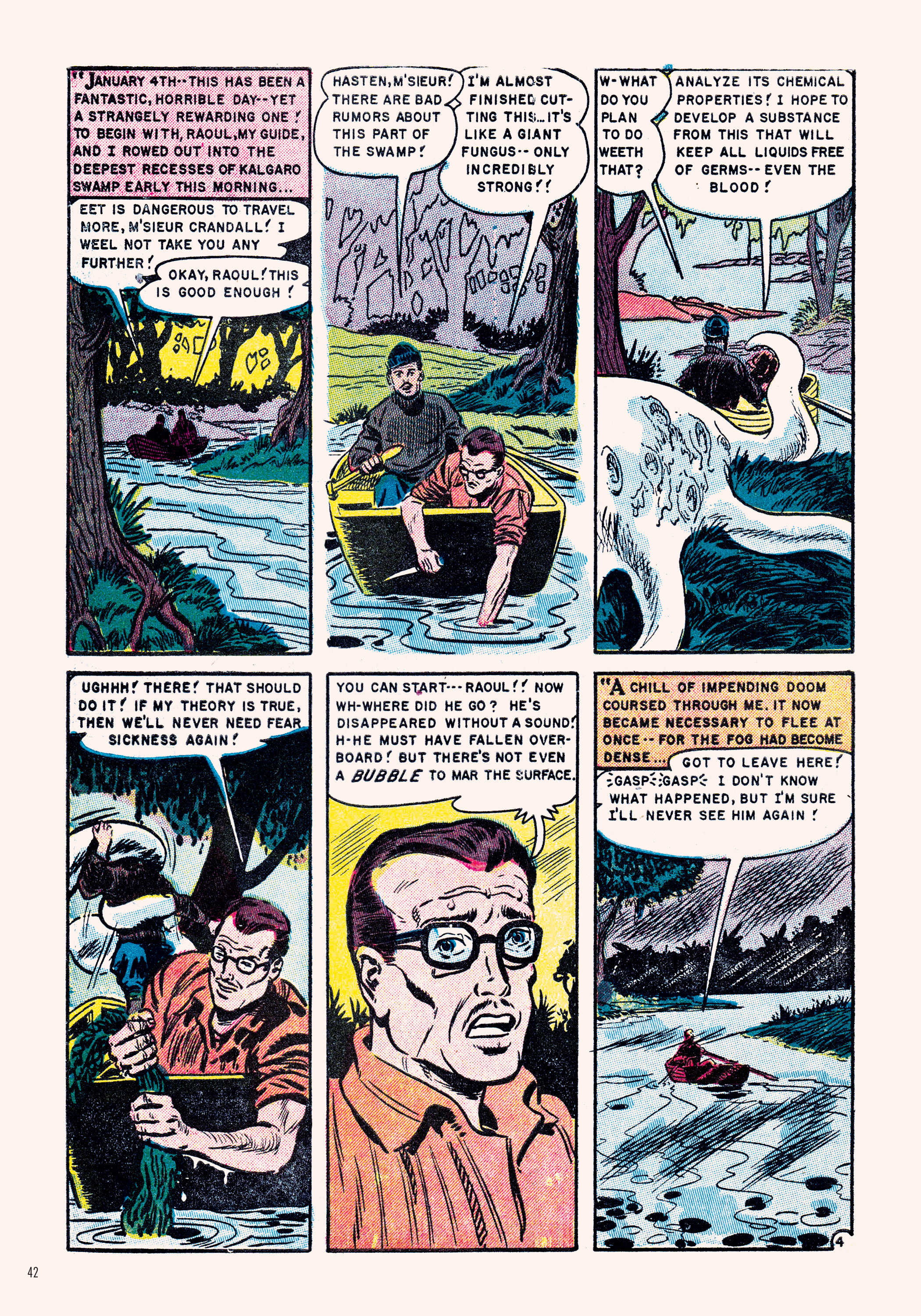 Read online Classic Monsters of Pre-Code Horror Comics: Swamp Monsters comic -  Issue # TPB - 42