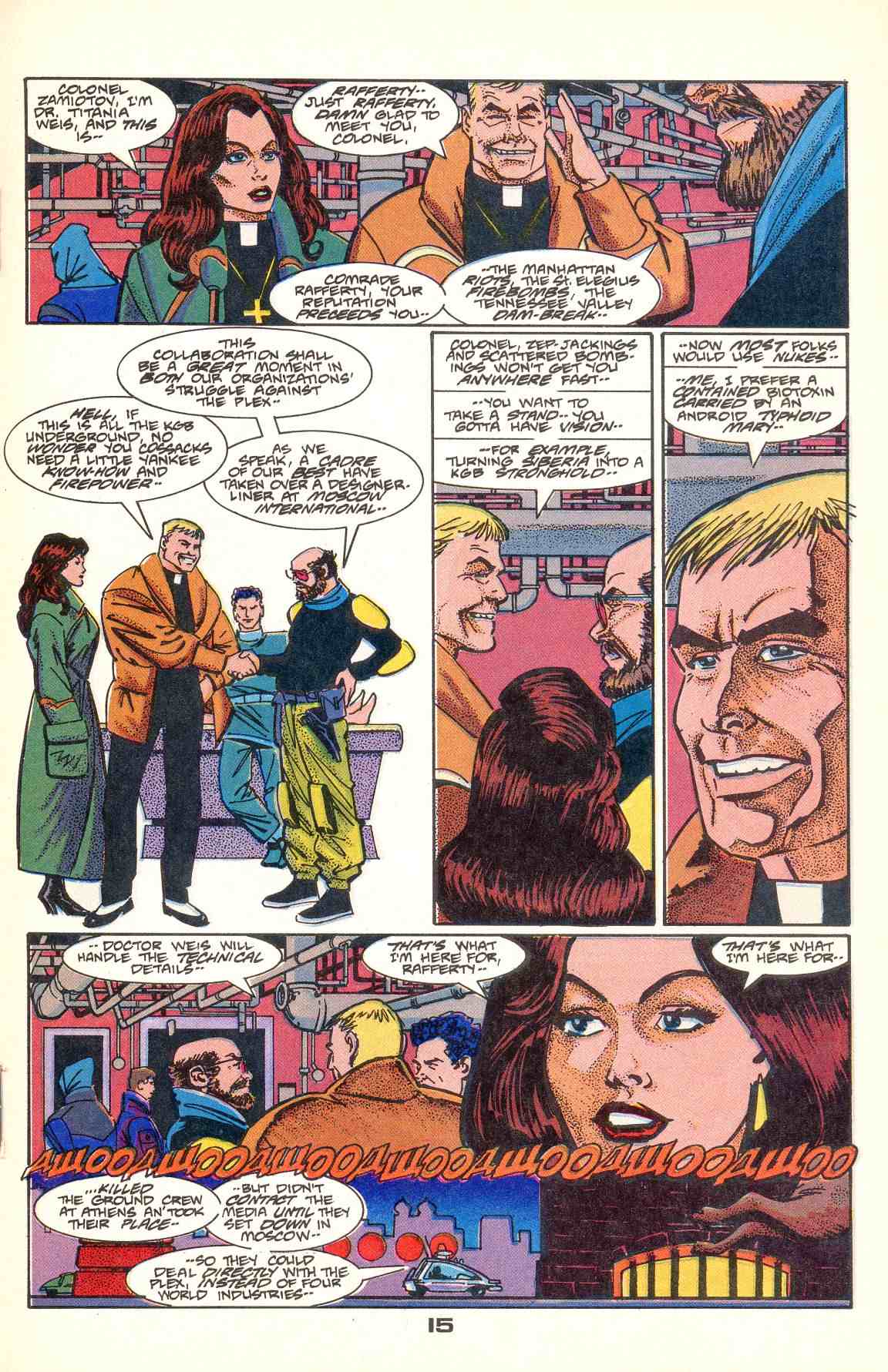 Read online Howard Chaykin's American Flagg comic -  Issue #9 - 19