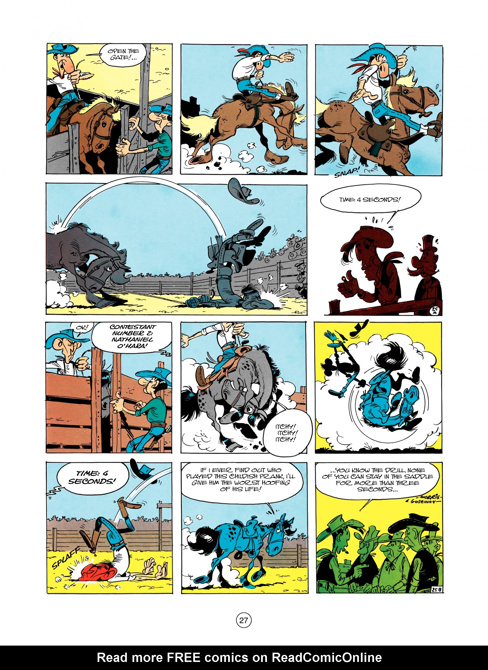 Read online A Lucky Luke Adventure comic -  Issue #12 - 27