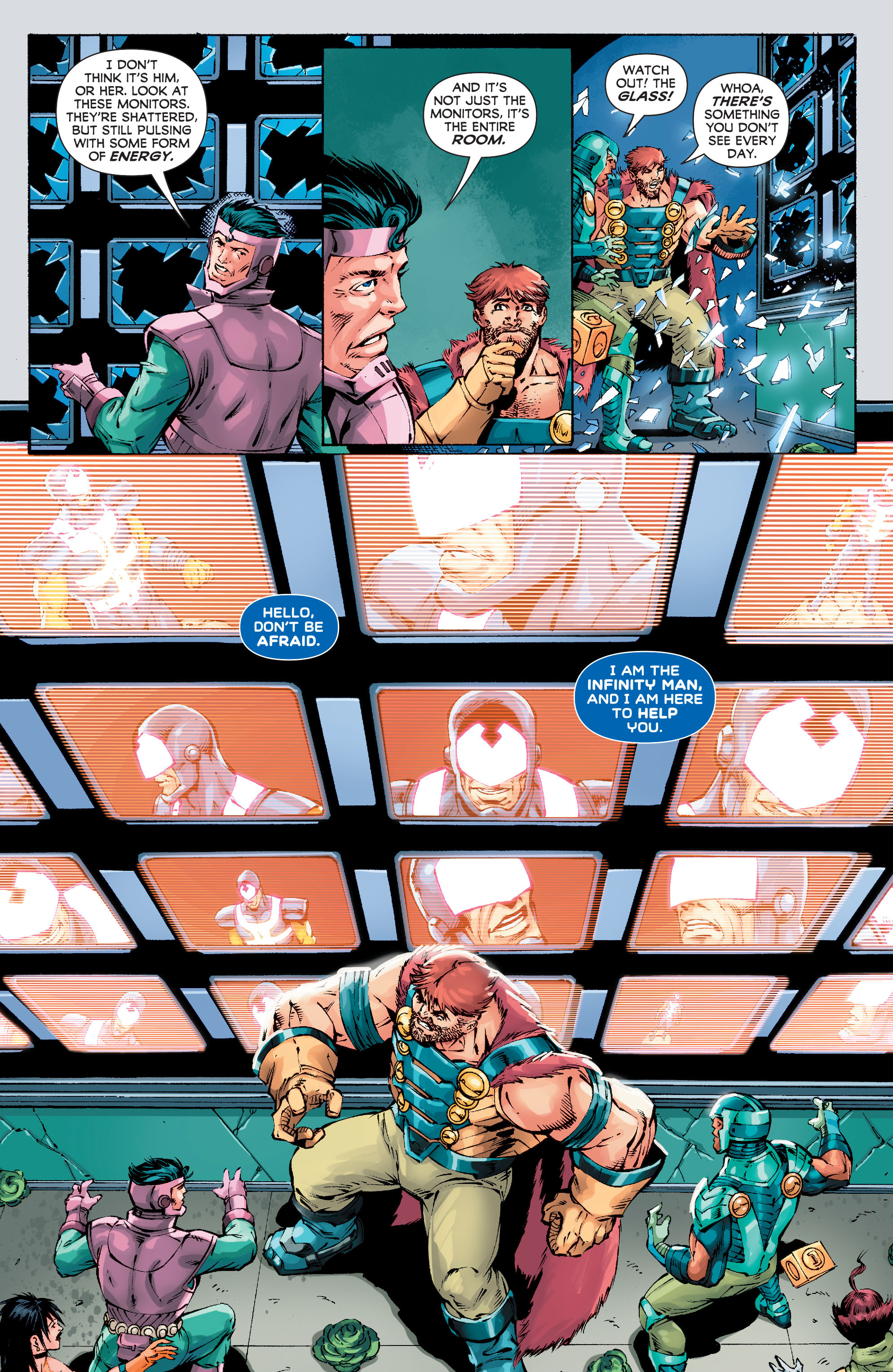 Read online Infinity Man and the Forever People comic -  Issue #3 - 4