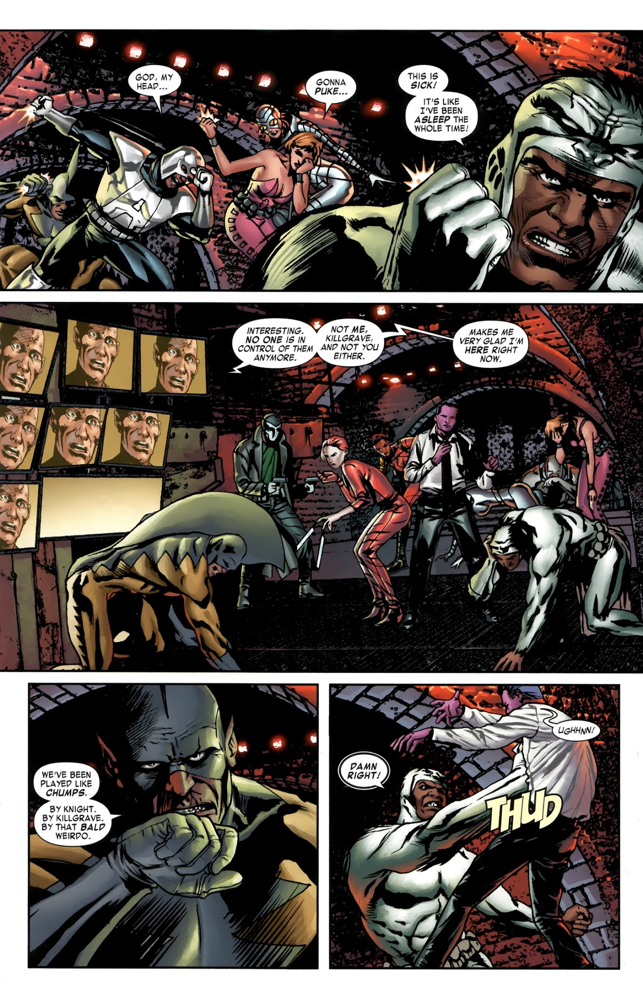 Read online Villains For Hire comic -  Issue #4 - 7