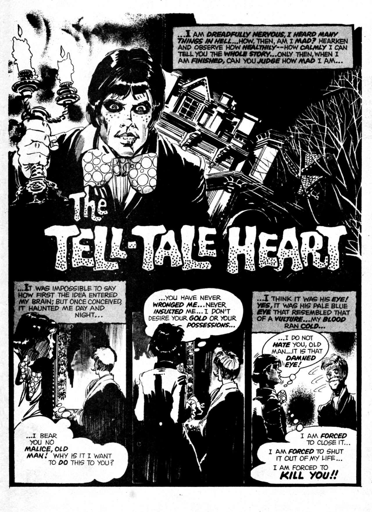 Read online Edgar Allan Poe: The Tell-Tale Heart and Other Stories comic -  Issue # Full - 11