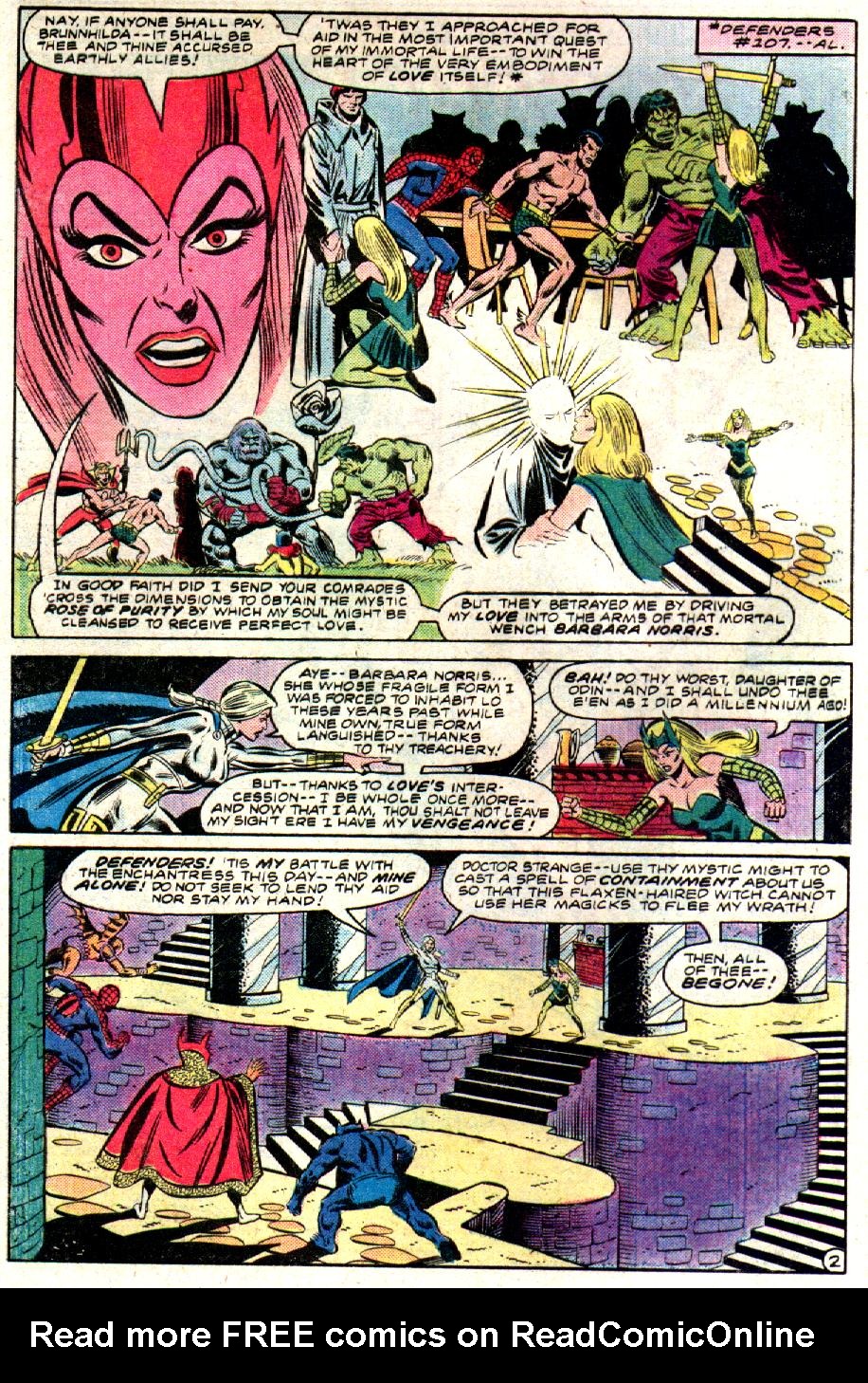 The Defenders (1972) Issue #109 #110 - English 3