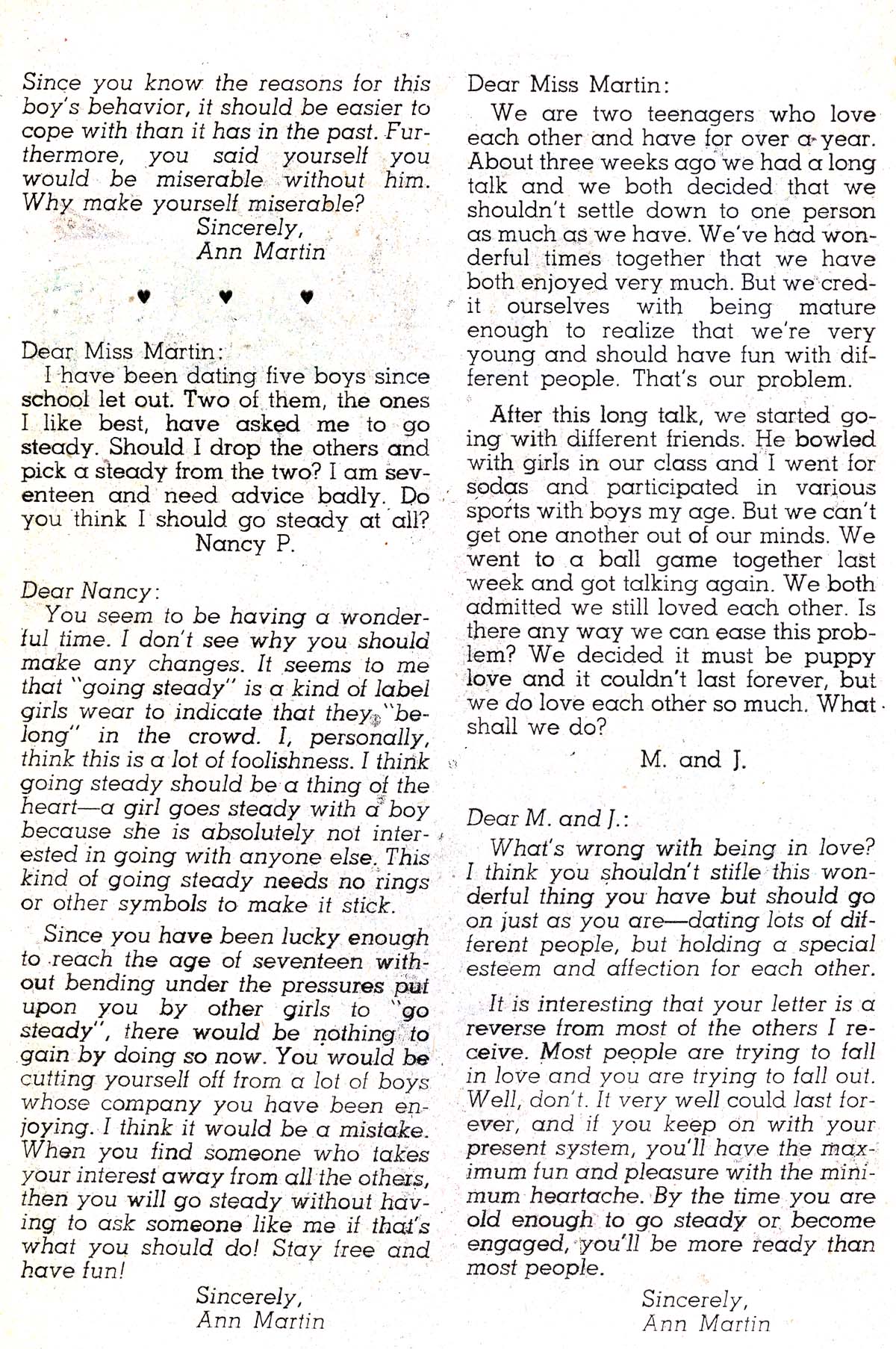 Read online Secret Hearts comic -  Issue #85 - 26