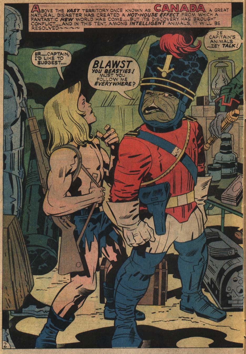 Read online Kamandi, The Last Boy On Earth comic -  Issue #28 - 4