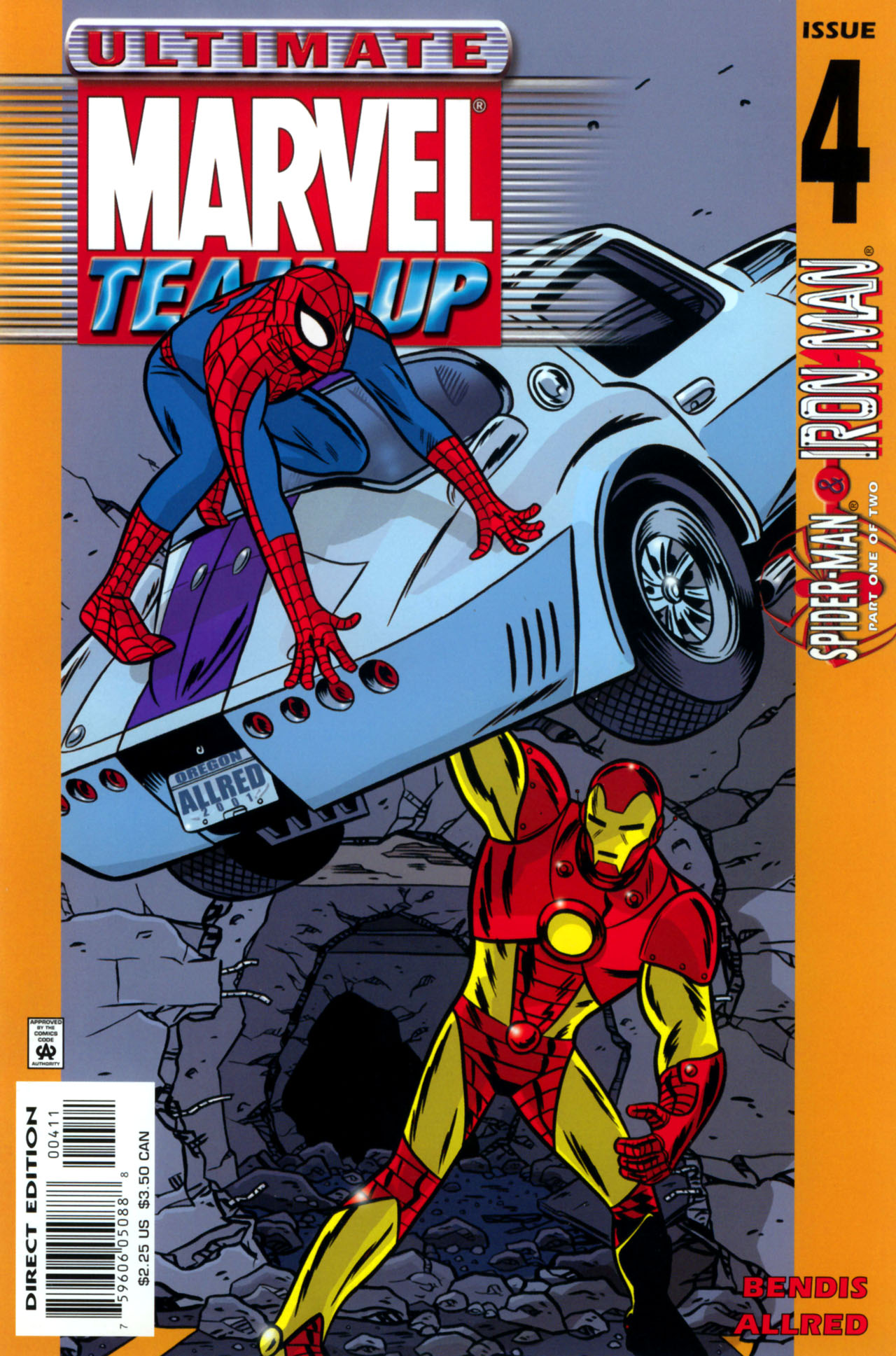 Read online Ultimate Marvel Team-Up comic -  Issue #4 - 1