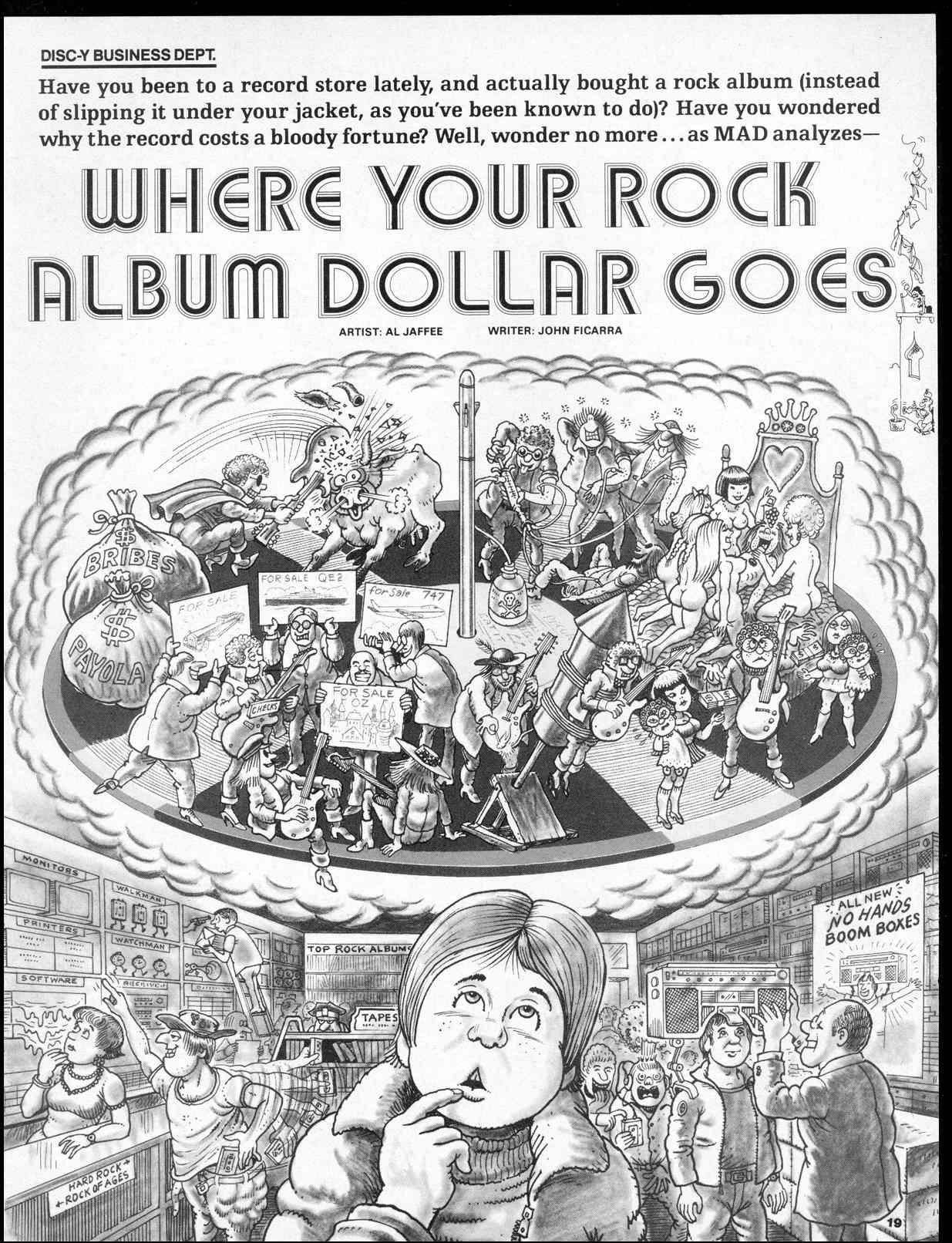 Read online MAD comic -  Issue #254 - 21