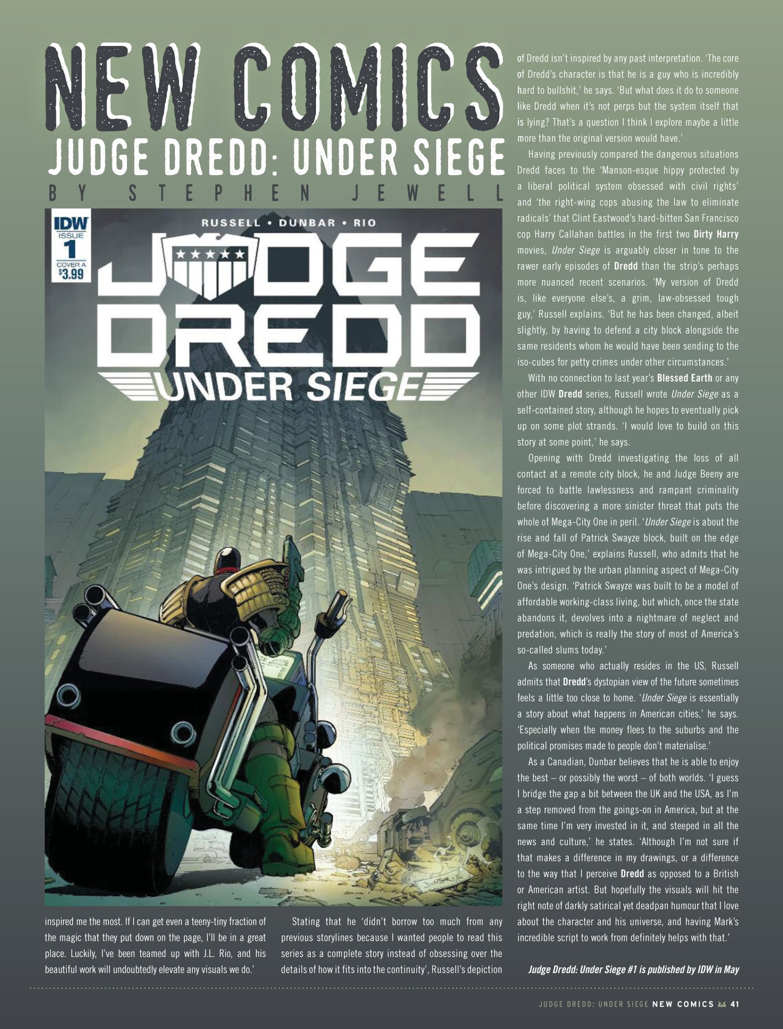 Read online Judge Dredd Megazine (Vol. 5) comic -  Issue #396 - 41