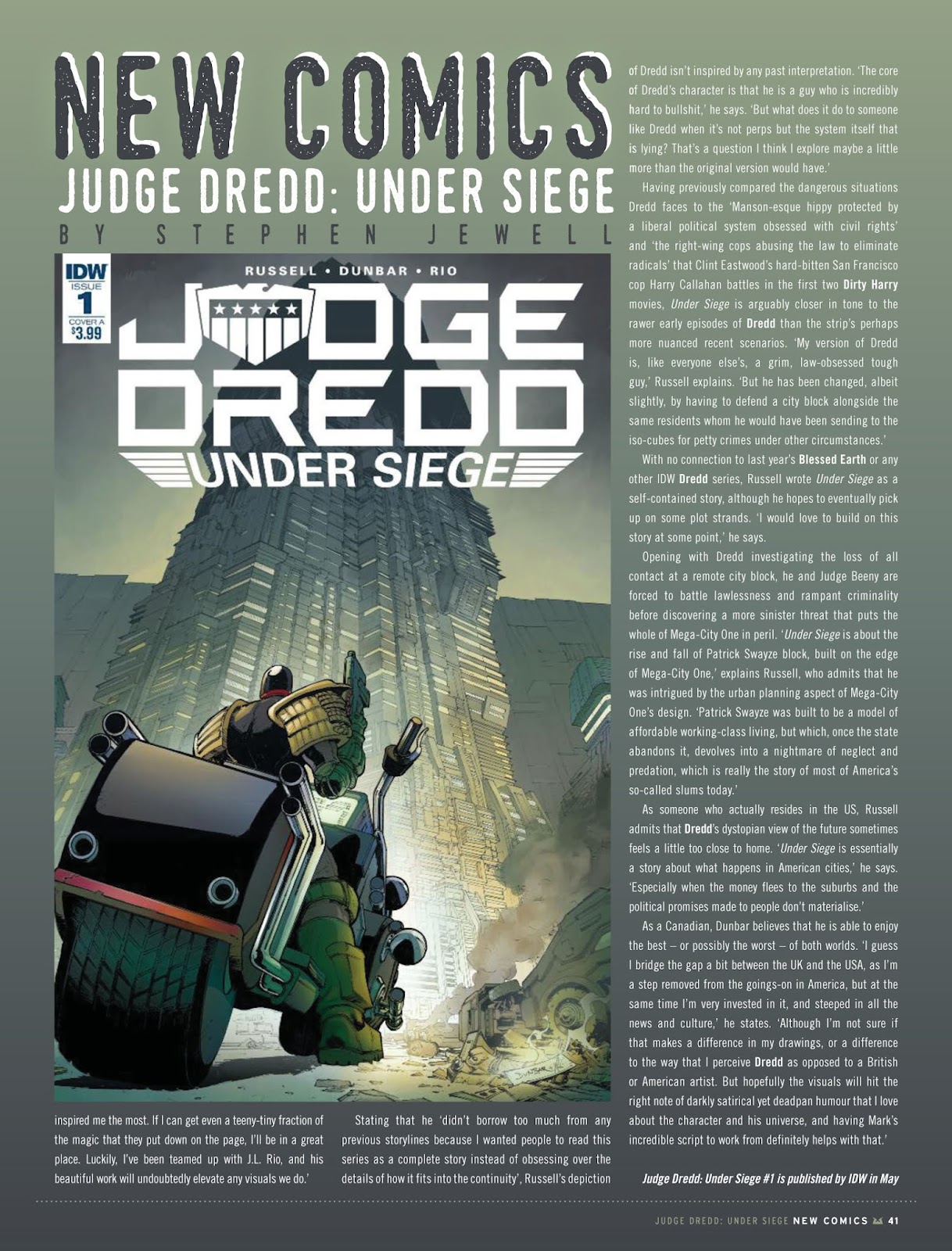 Judge Dredd Megazine (Vol. 5) issue 396 - Page 41