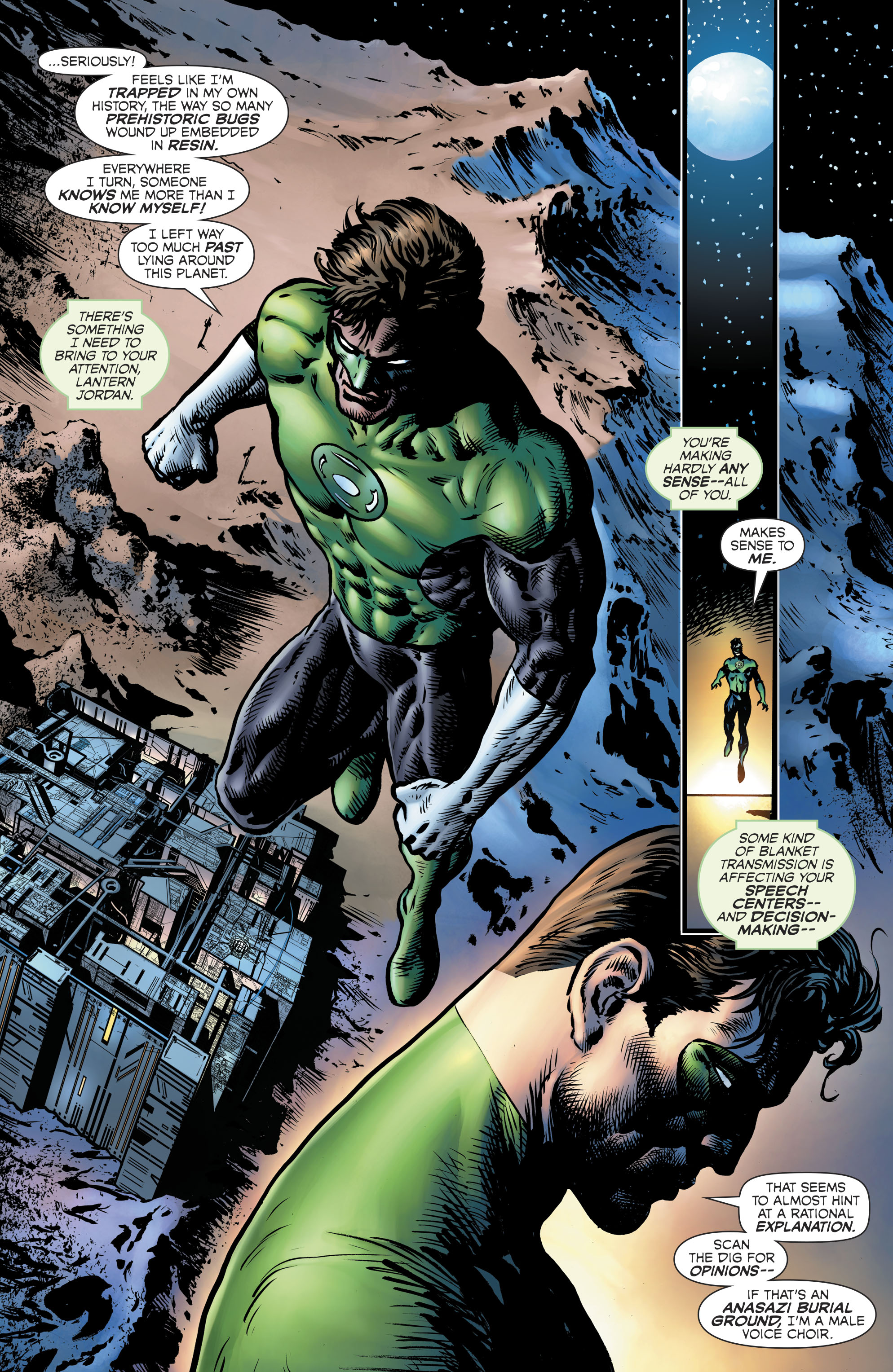 Read online The Green Lantern Season Two comic -  Issue #2 - 9