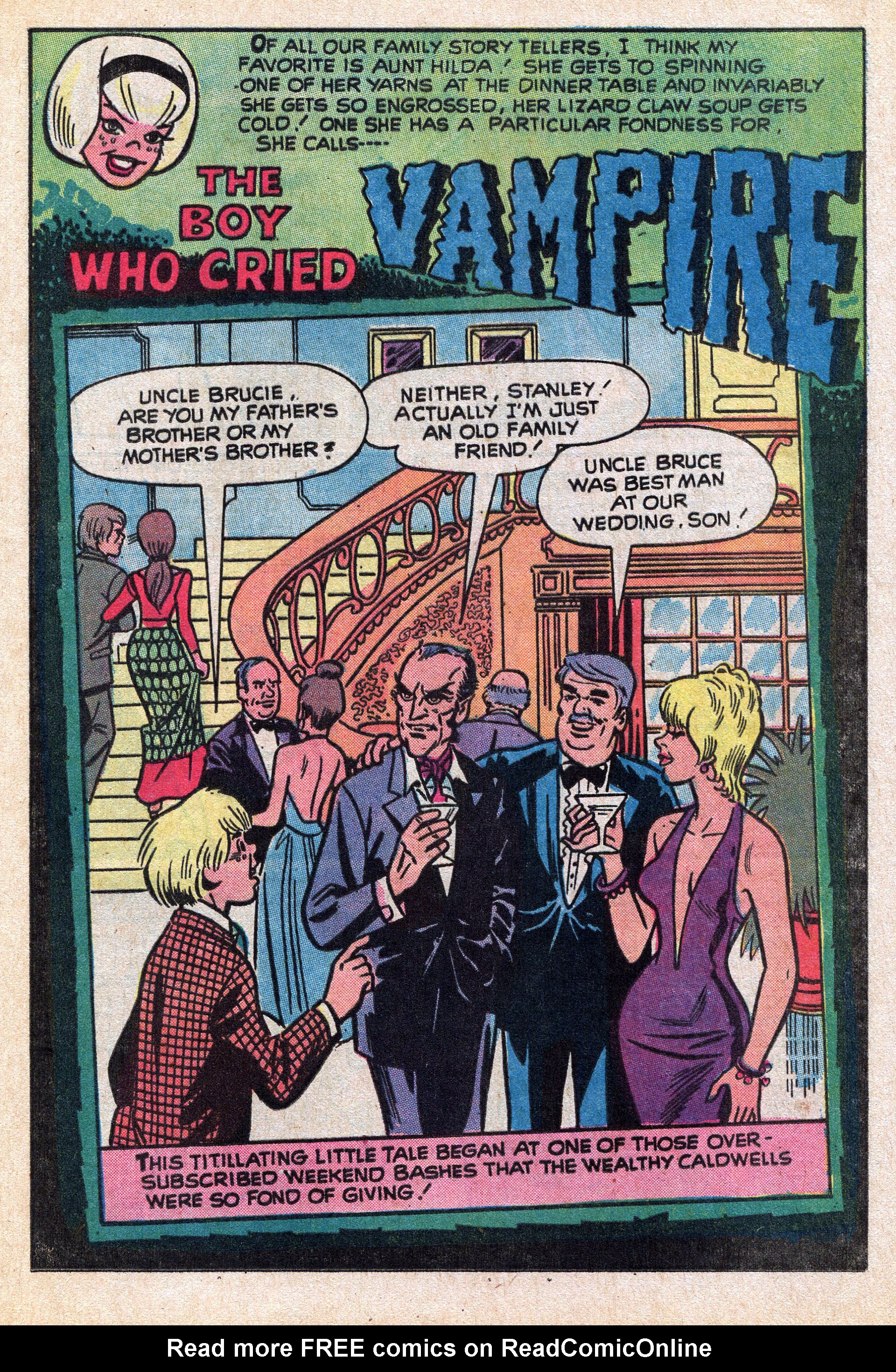 Read online Chilling Adventures In Sorcery (1973) comic -  Issue #1 - 13