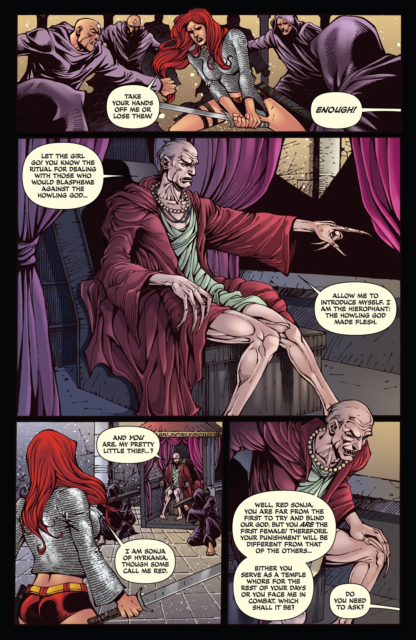 Read online Legends of Red Sonja comic -  Issue # TPB - 14