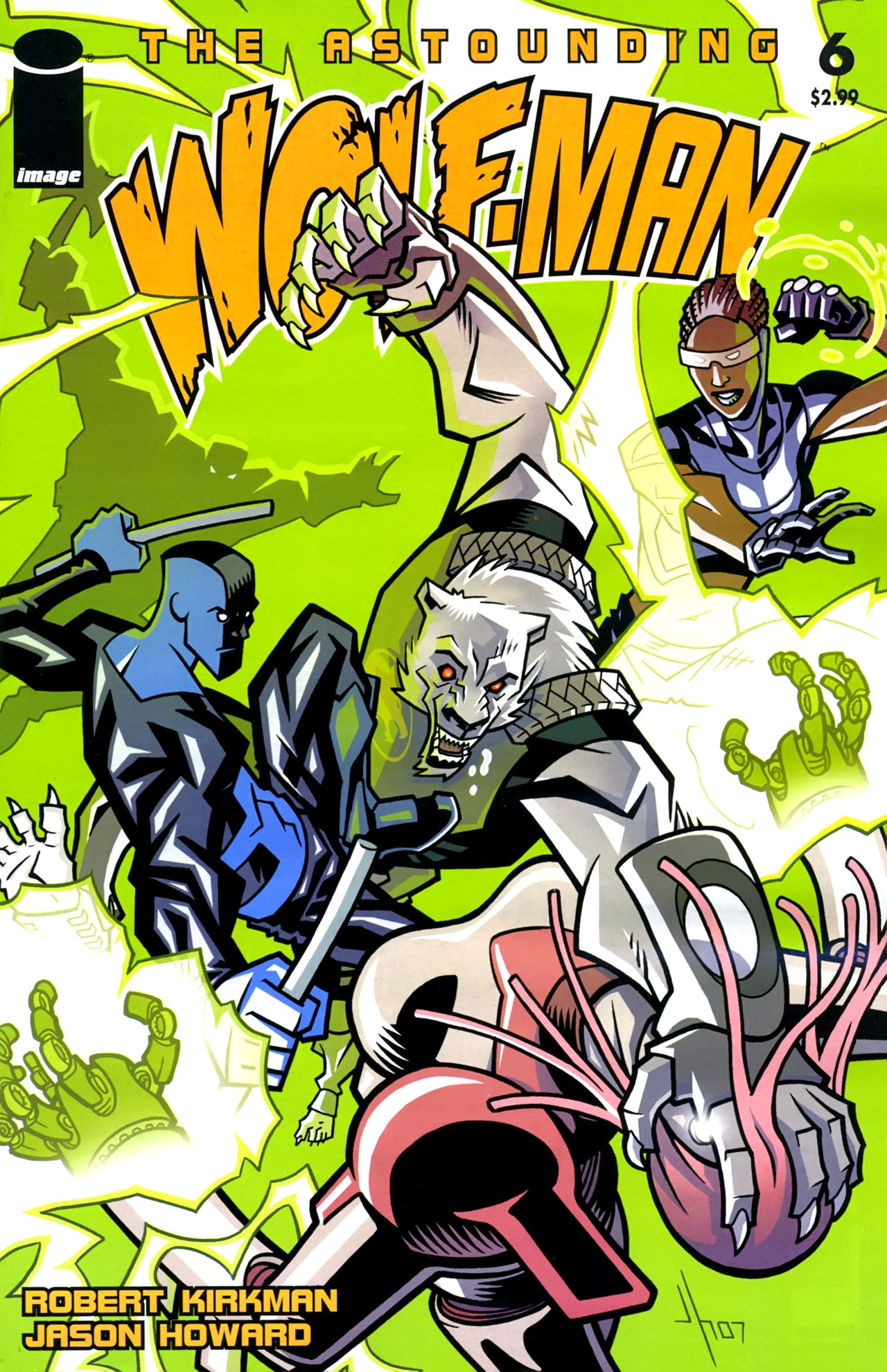Read online The Astounding Wolf-Man comic -  Issue #6 - 1