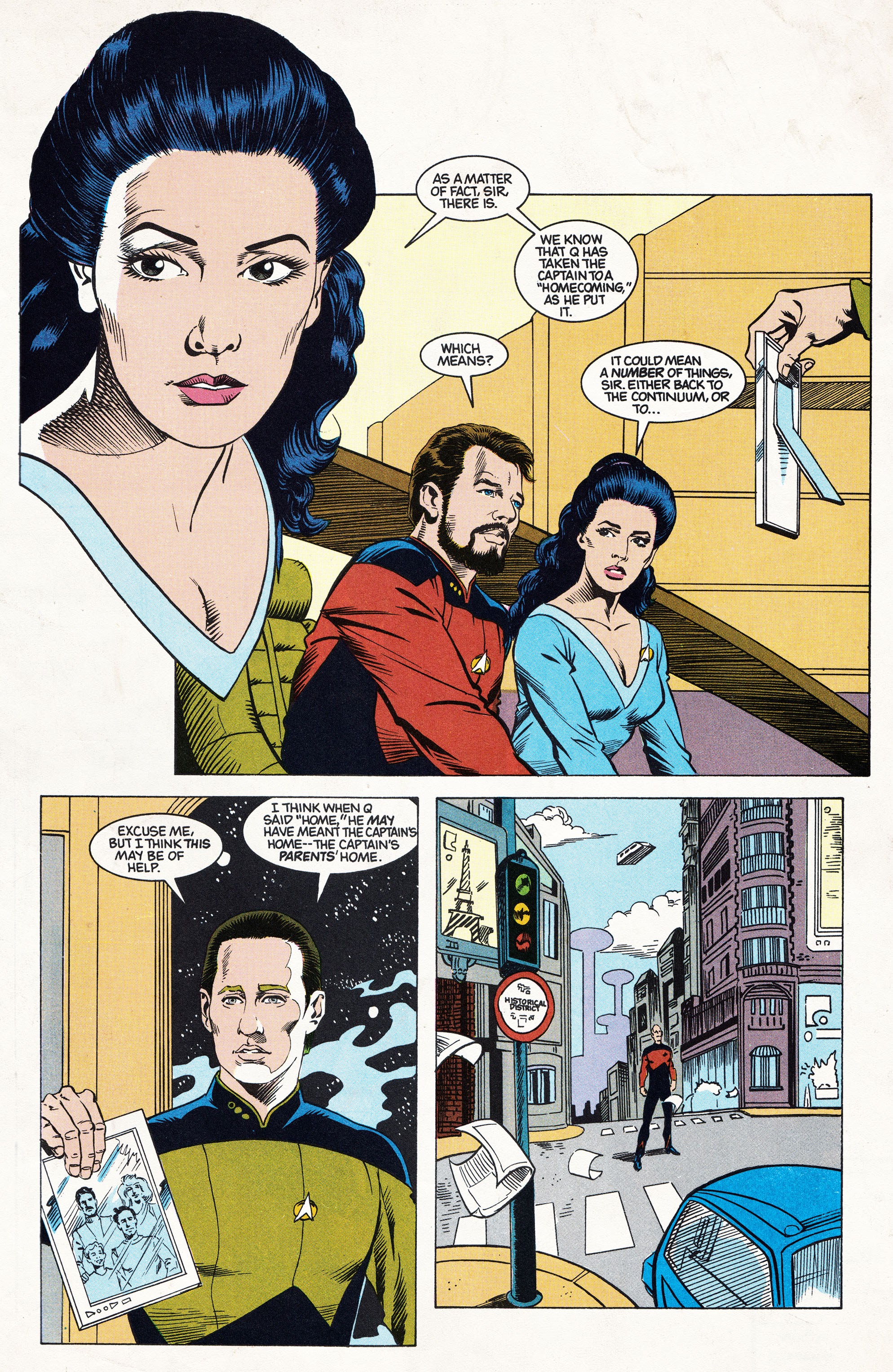 Read online Star Trek: The Next Generation: The Gift Facsimile Edition comic -  Issue # TPB - 21