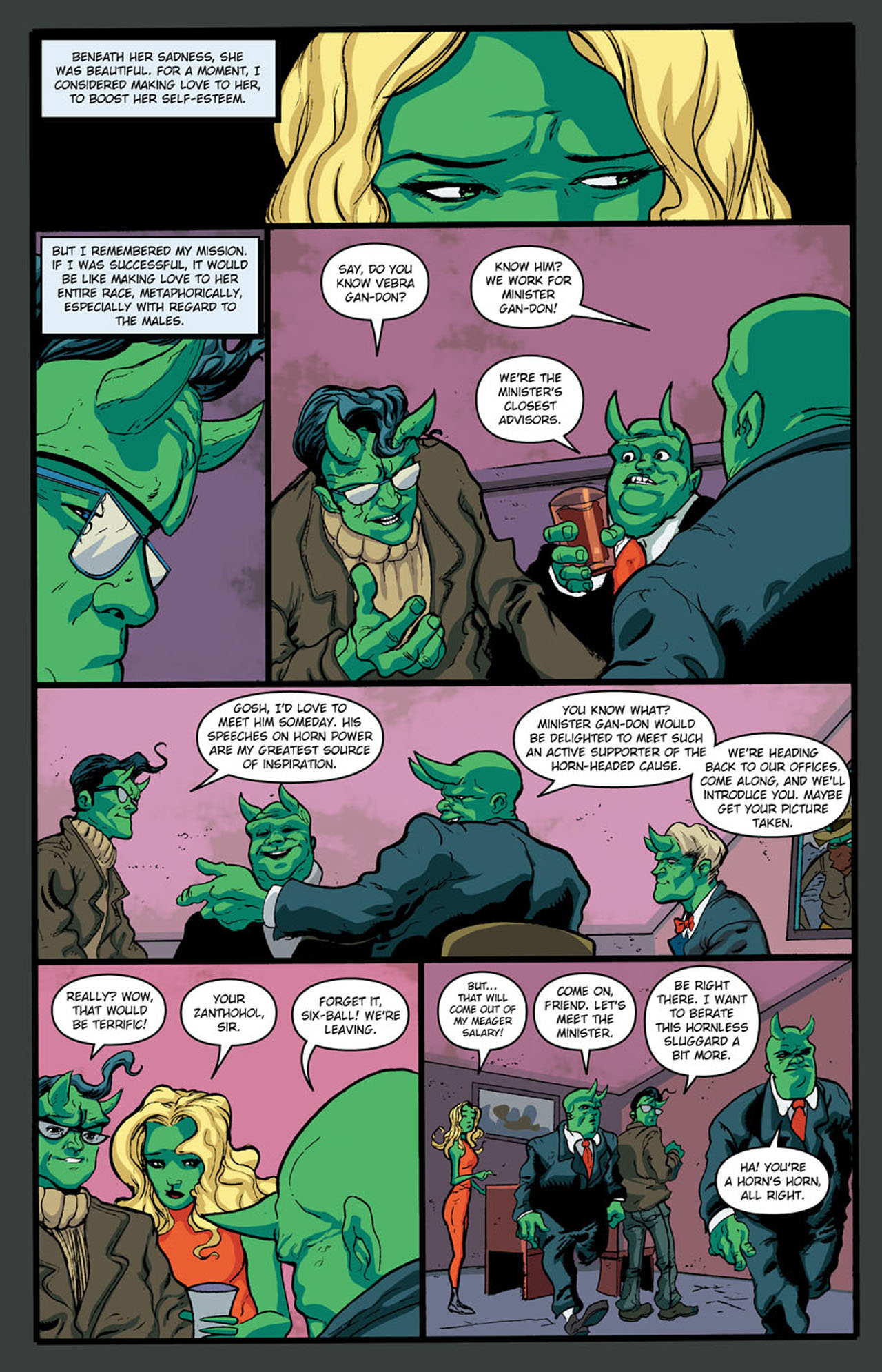 Read online Stephen Colbert's Tek Jansen comic -  Issue #1 - 25