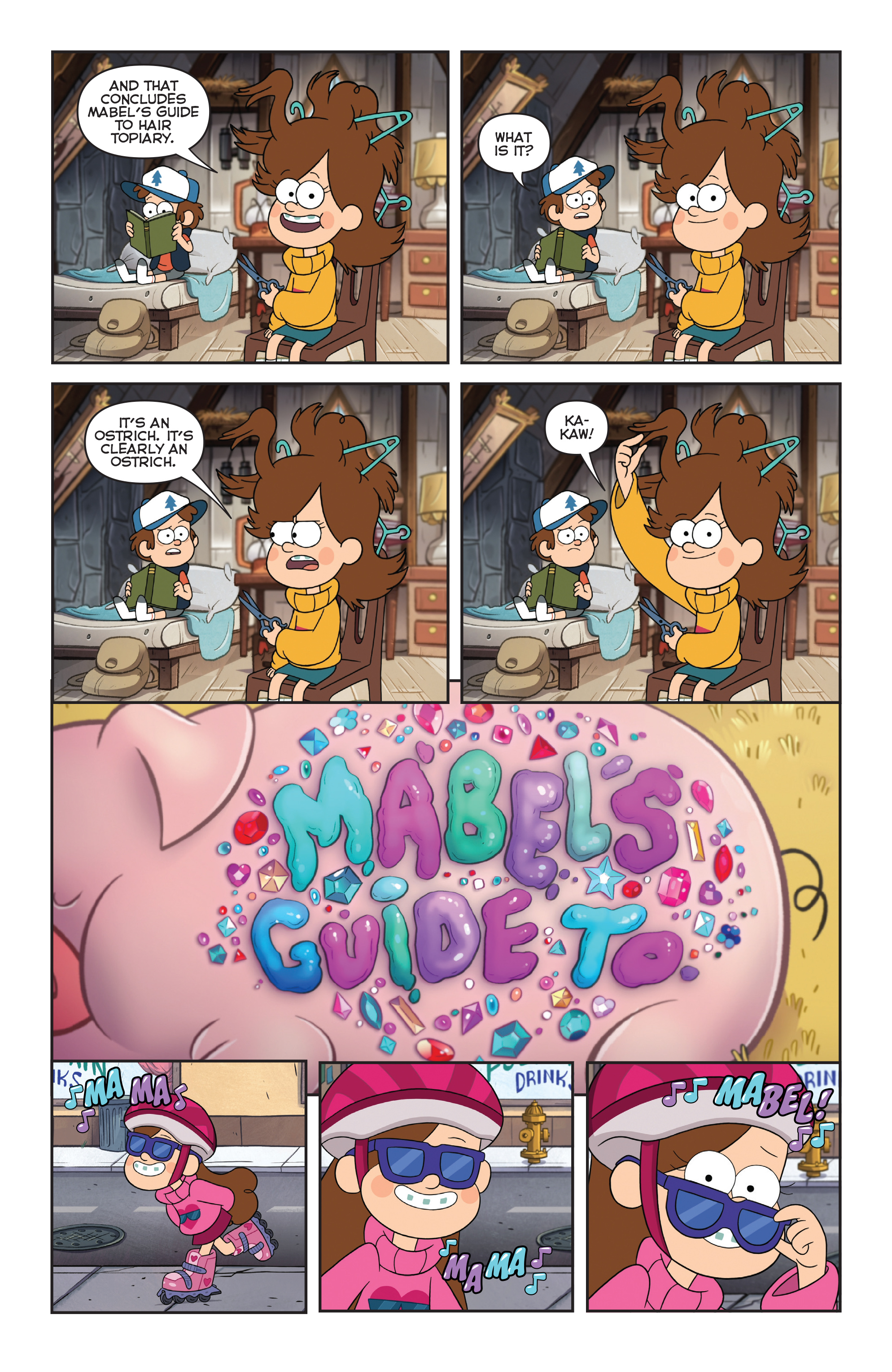 Read online Disney Gravity Falls Shorts Cinestory Comic comic -  Issue #2 - 11