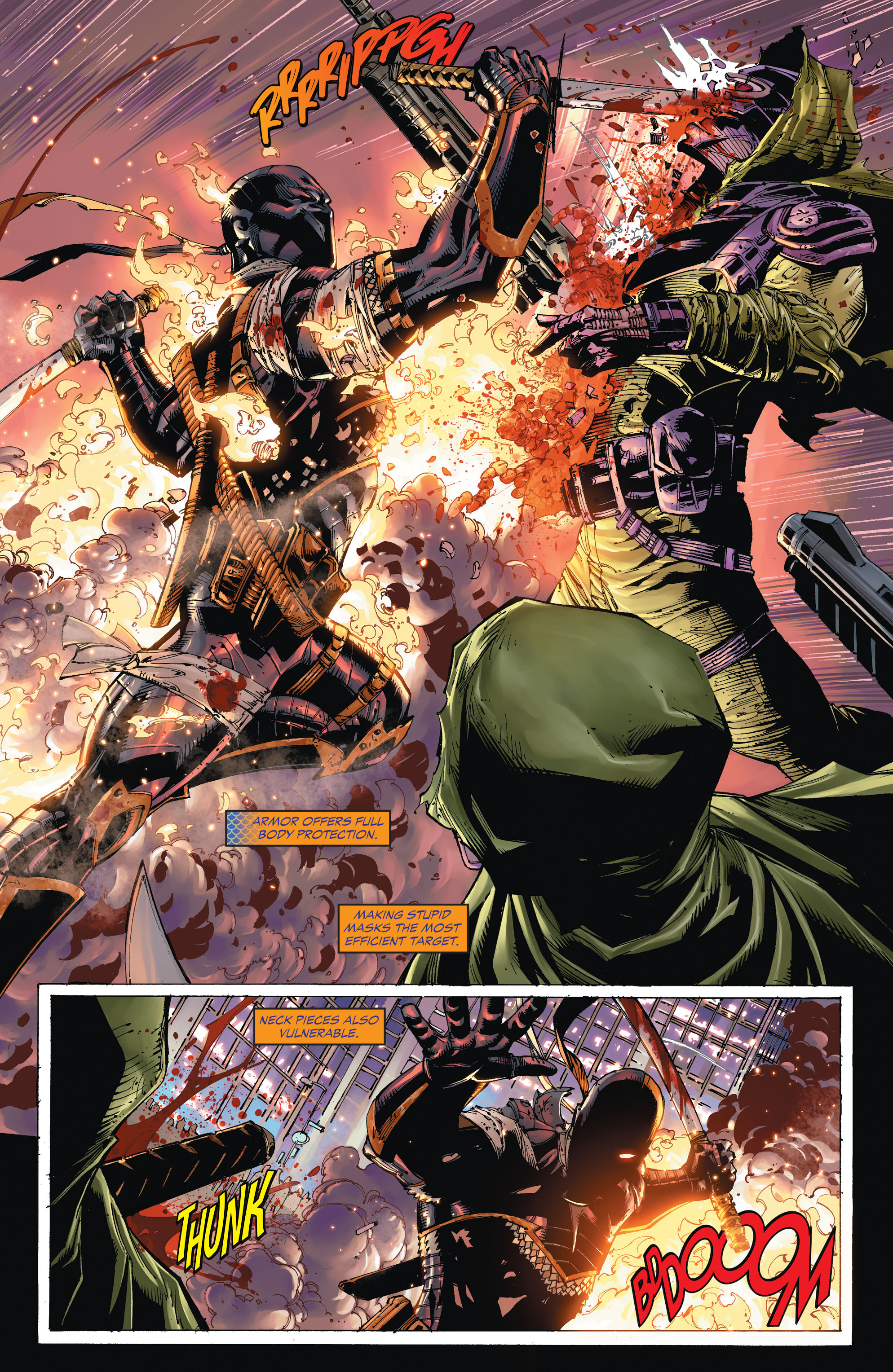 Read online Deathstroke: Gods of War comic -  Issue # TPB - 19