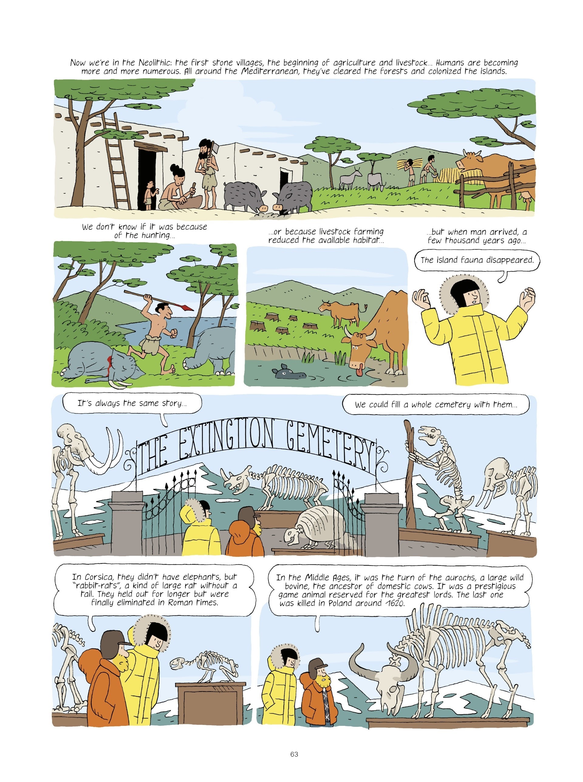 Read online Extinctions: Twilight of the Species comic -  Issue # TPB - 63