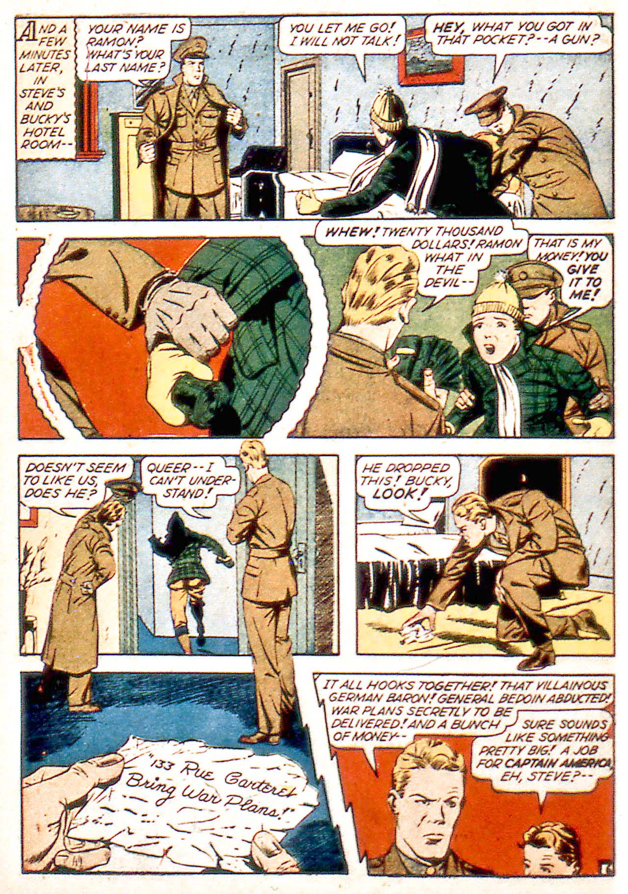 Captain America Comics 27 Page 7