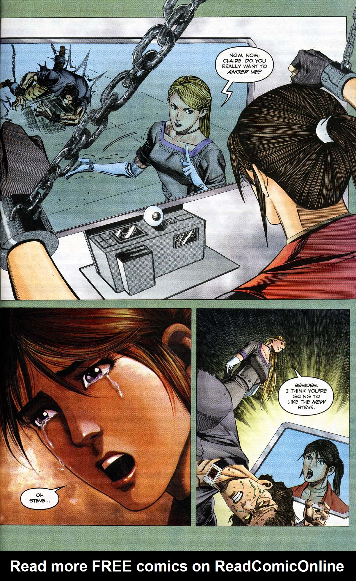 Read online Resident Evil Code: Veronica comic -  Issue #4 - 25